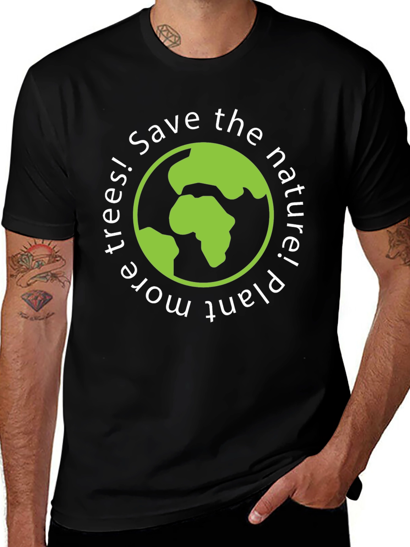 Eco-Friendly Earth T-Shirt