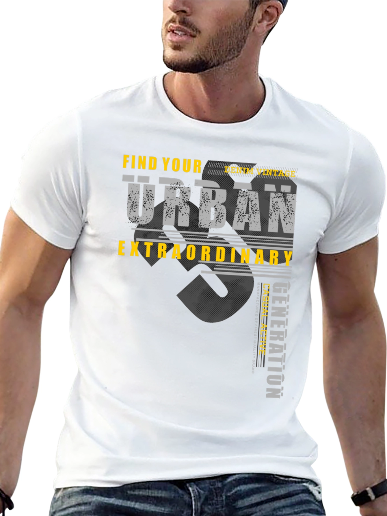 Urban Extraordinary Graphic Print T-Shirt
