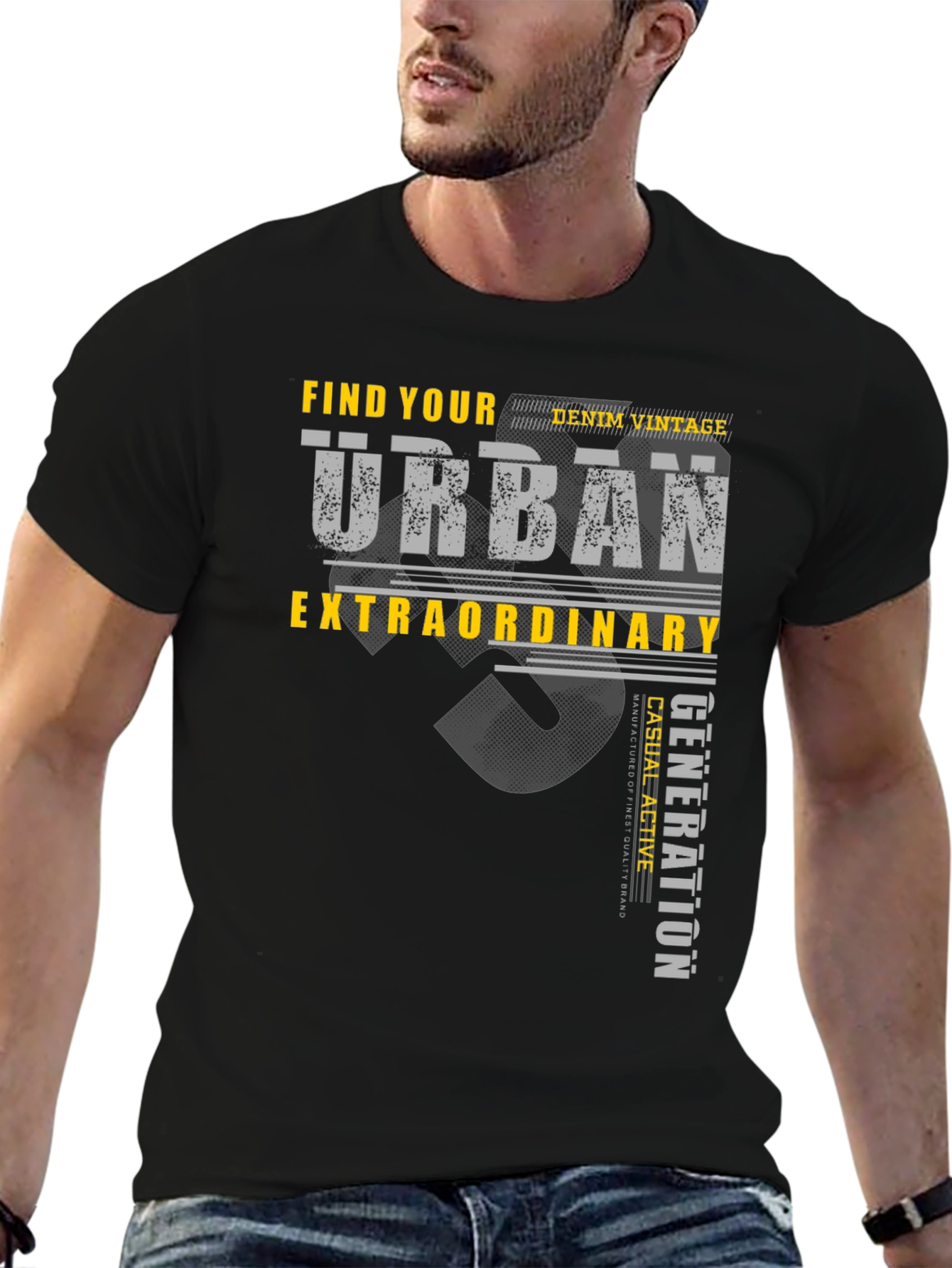 Urban Extraordinary Graphic Print T-Shirt