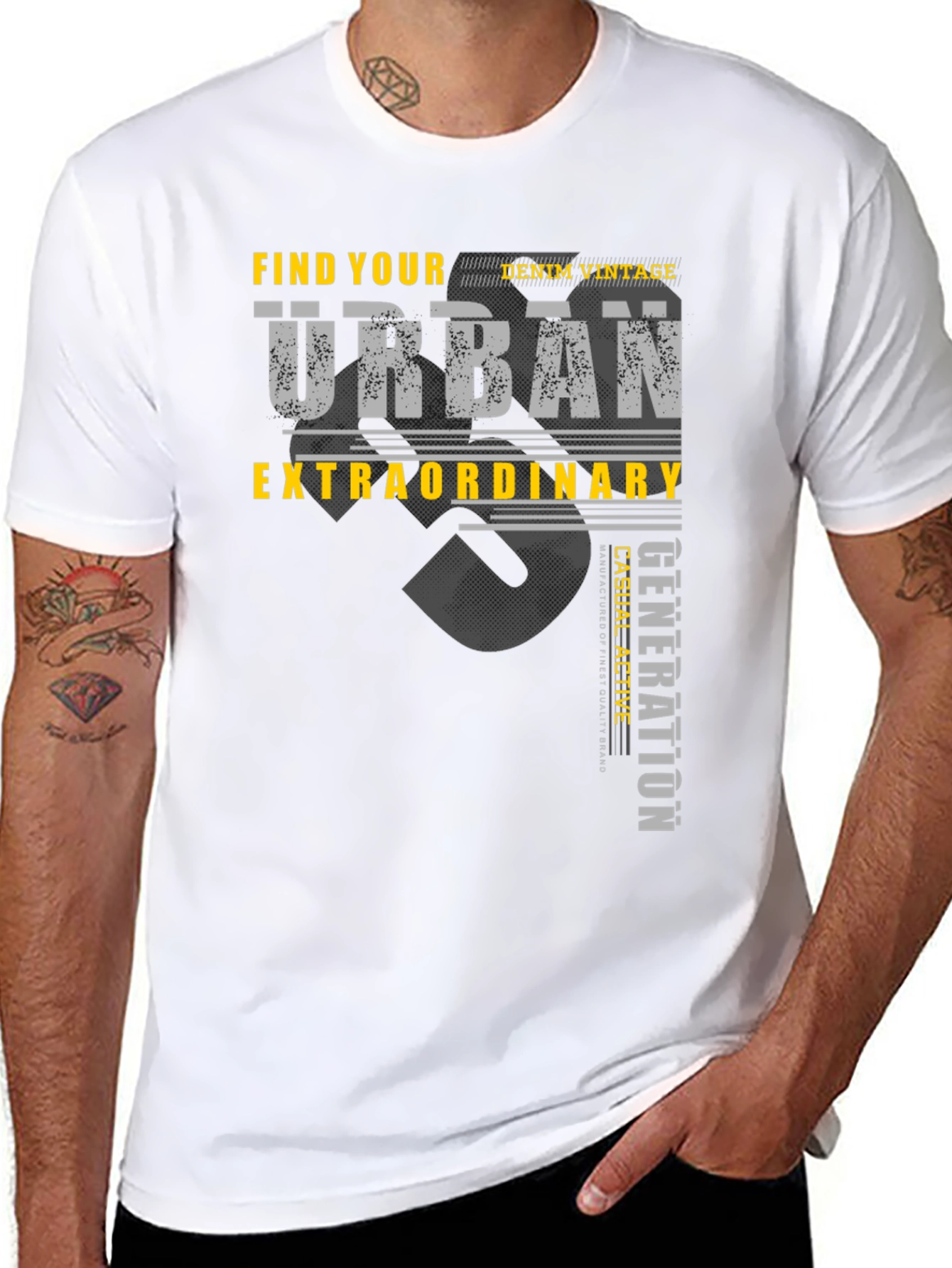 Urban Extraordinary Graphic Print T-Shirt