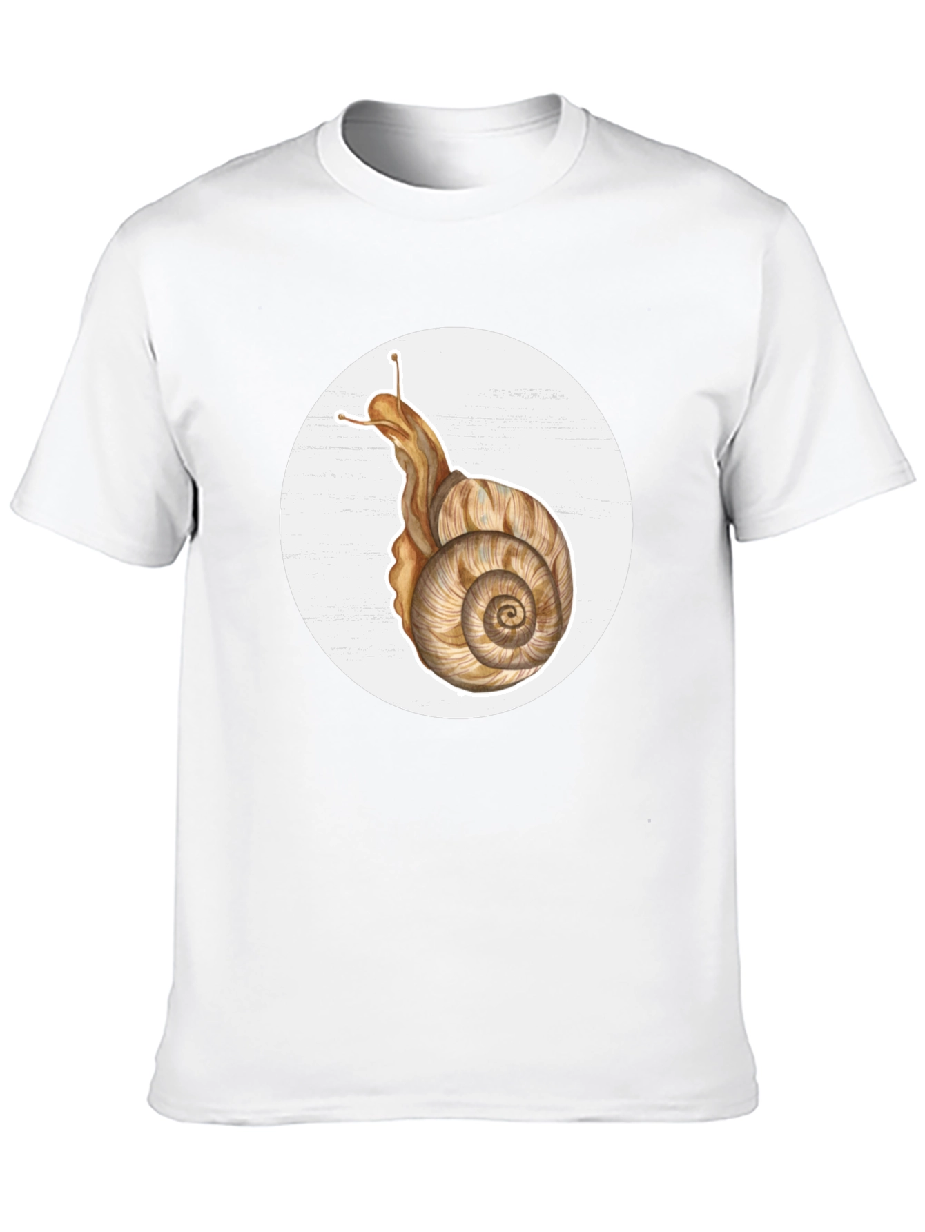 Snail Graphic Tee - Unique Nature Design