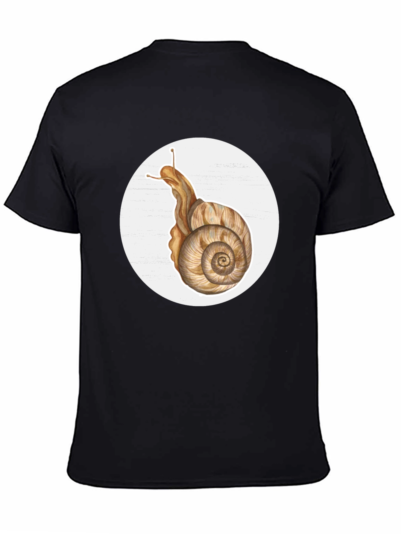 Snail Graphic Tee - Unique Nature Design