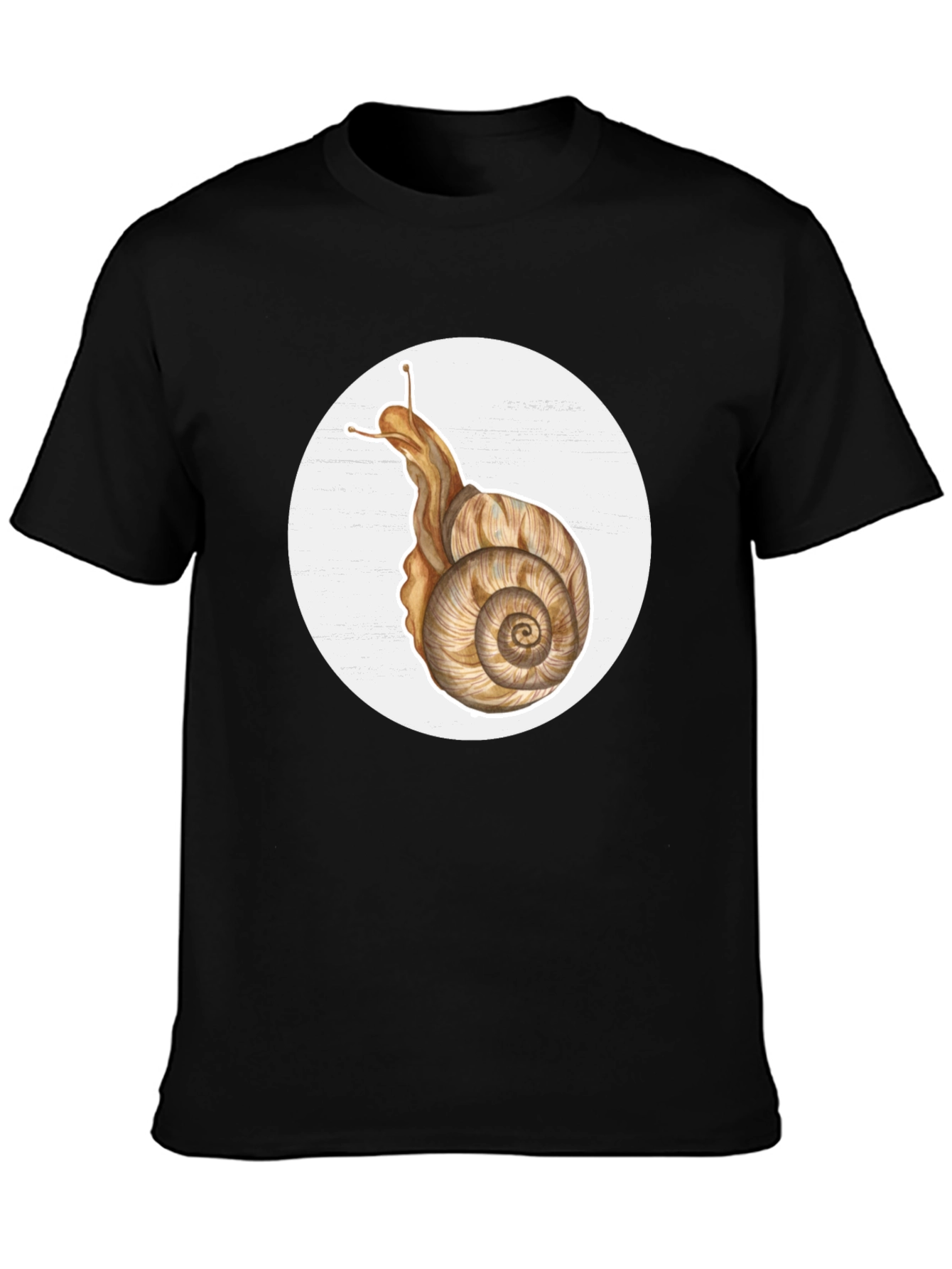 Snail Graphic Tee - Unique Nature Design
