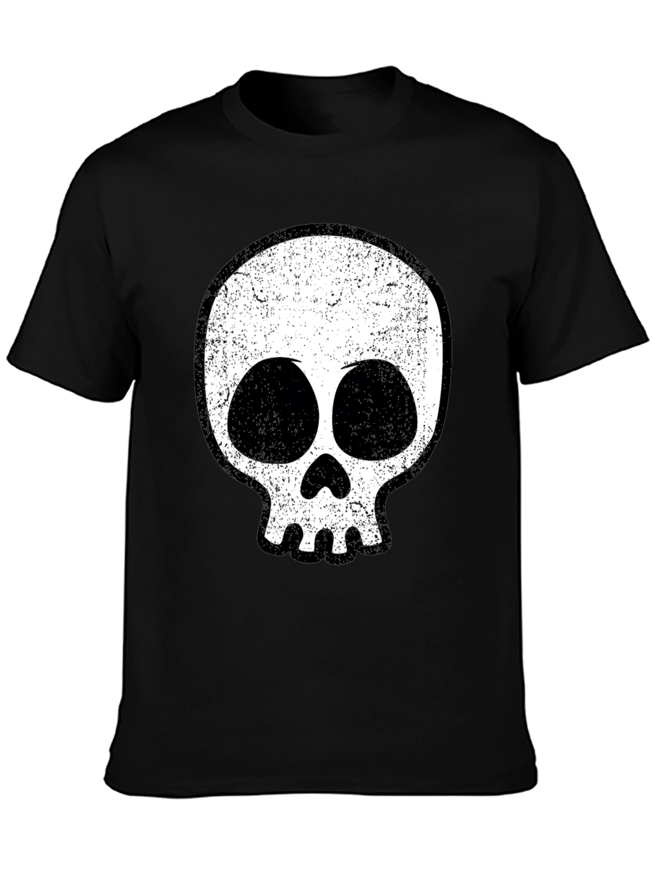 Cool Skull Graphic Black T-Shirt