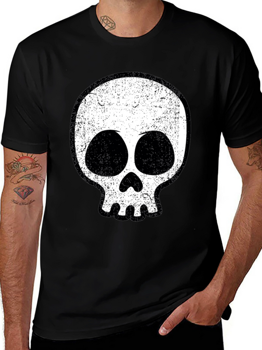 Cool Skull Graphic Black T-Shirt