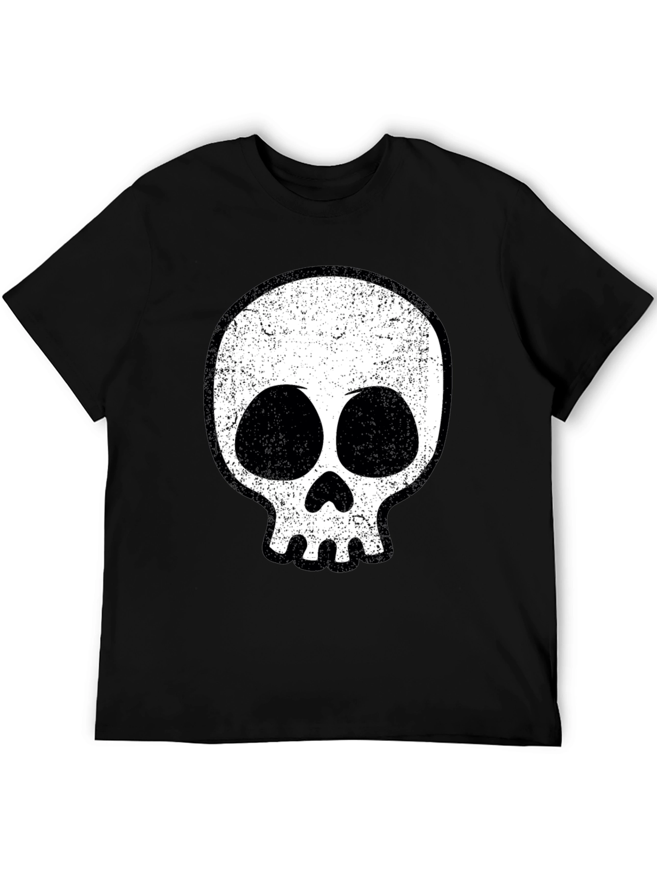 Cool Skull Graphic Black T-Shirt