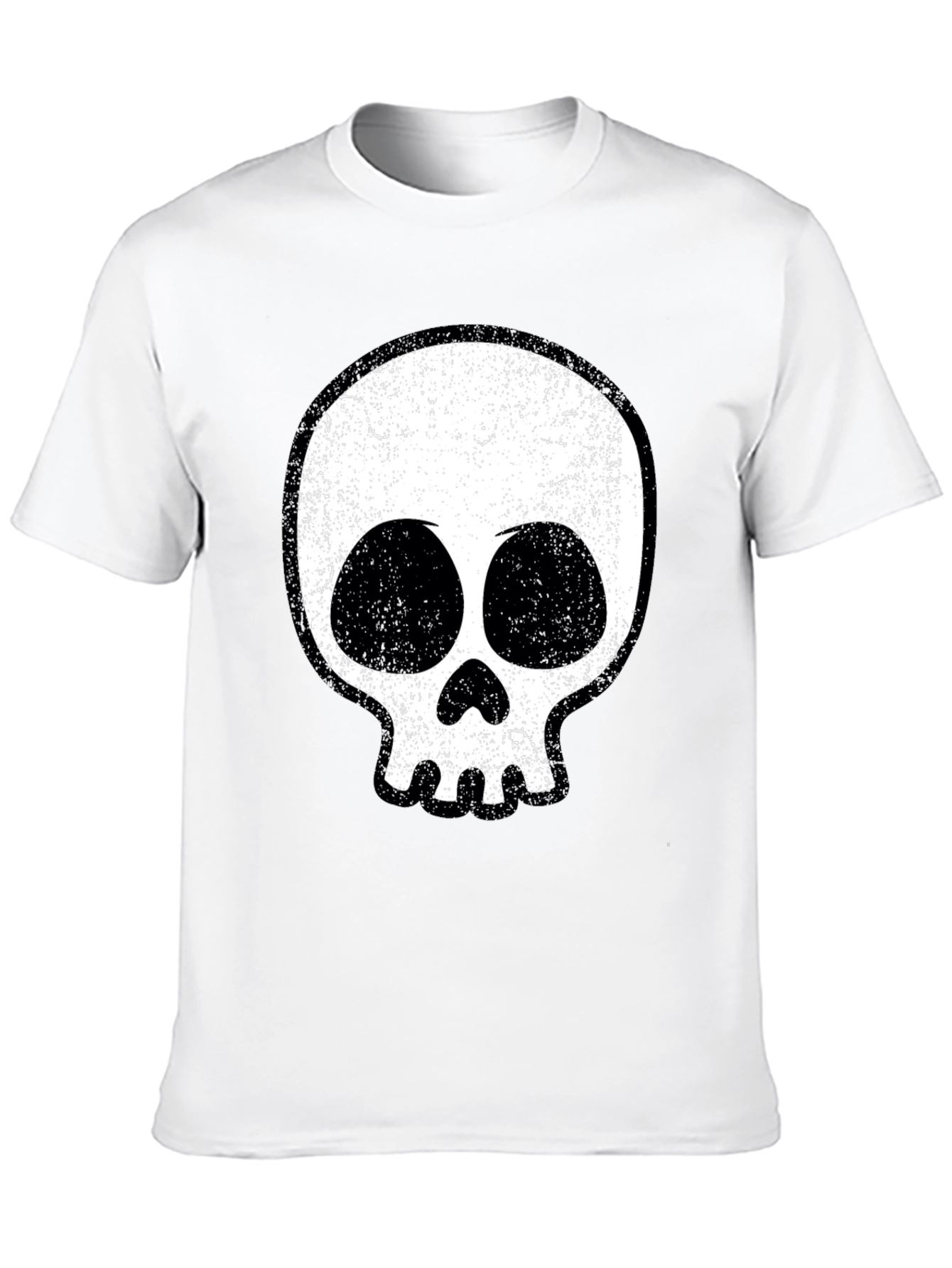 Cool Skull Graphic Black T-Shirt