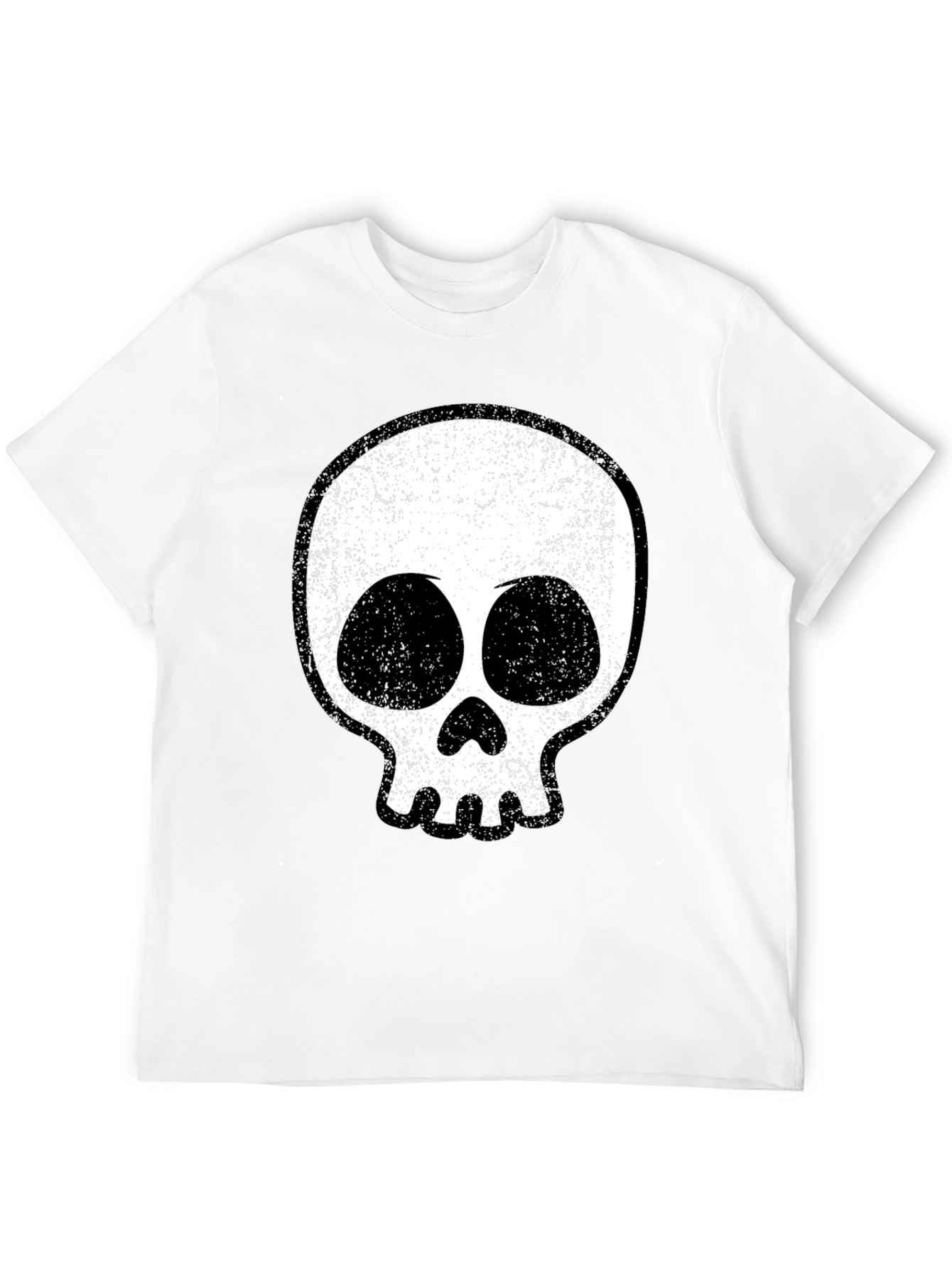 Cool Skull Graphic Black T-Shirt