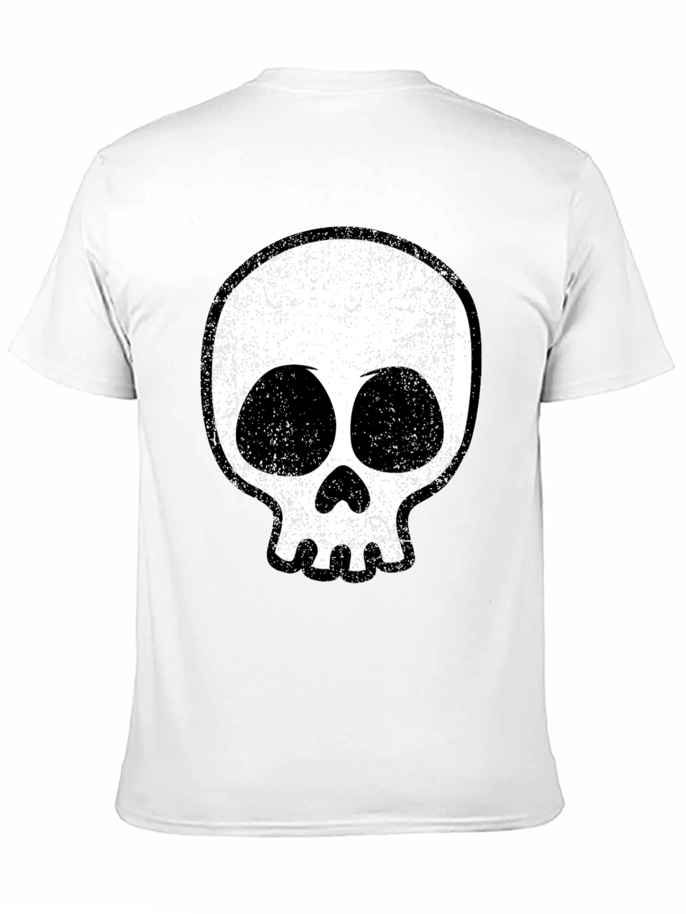 Cool Skull Graphic Black T-Shirt