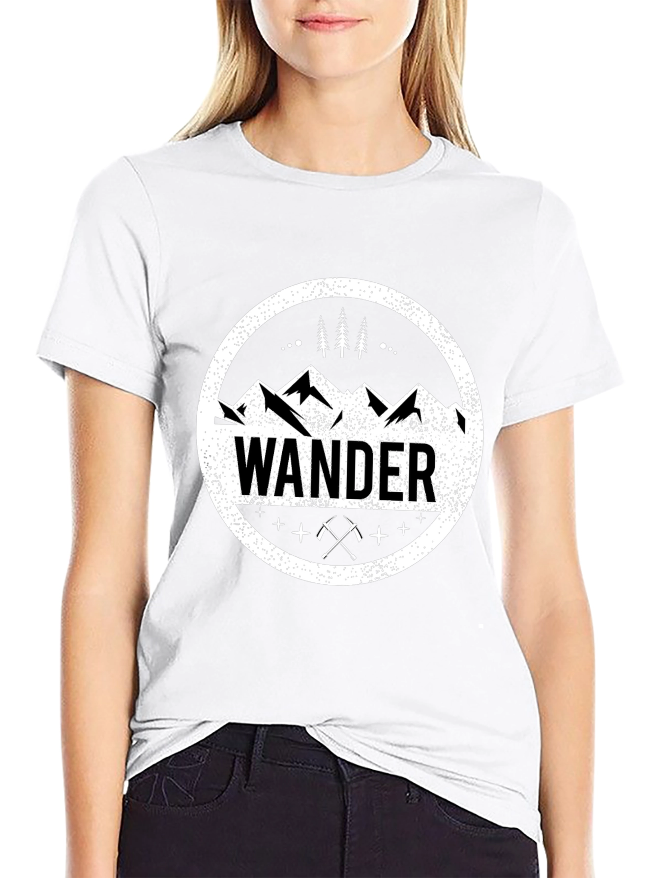 Wanderlust Mountain Graphic Tee - Adventure Ready!