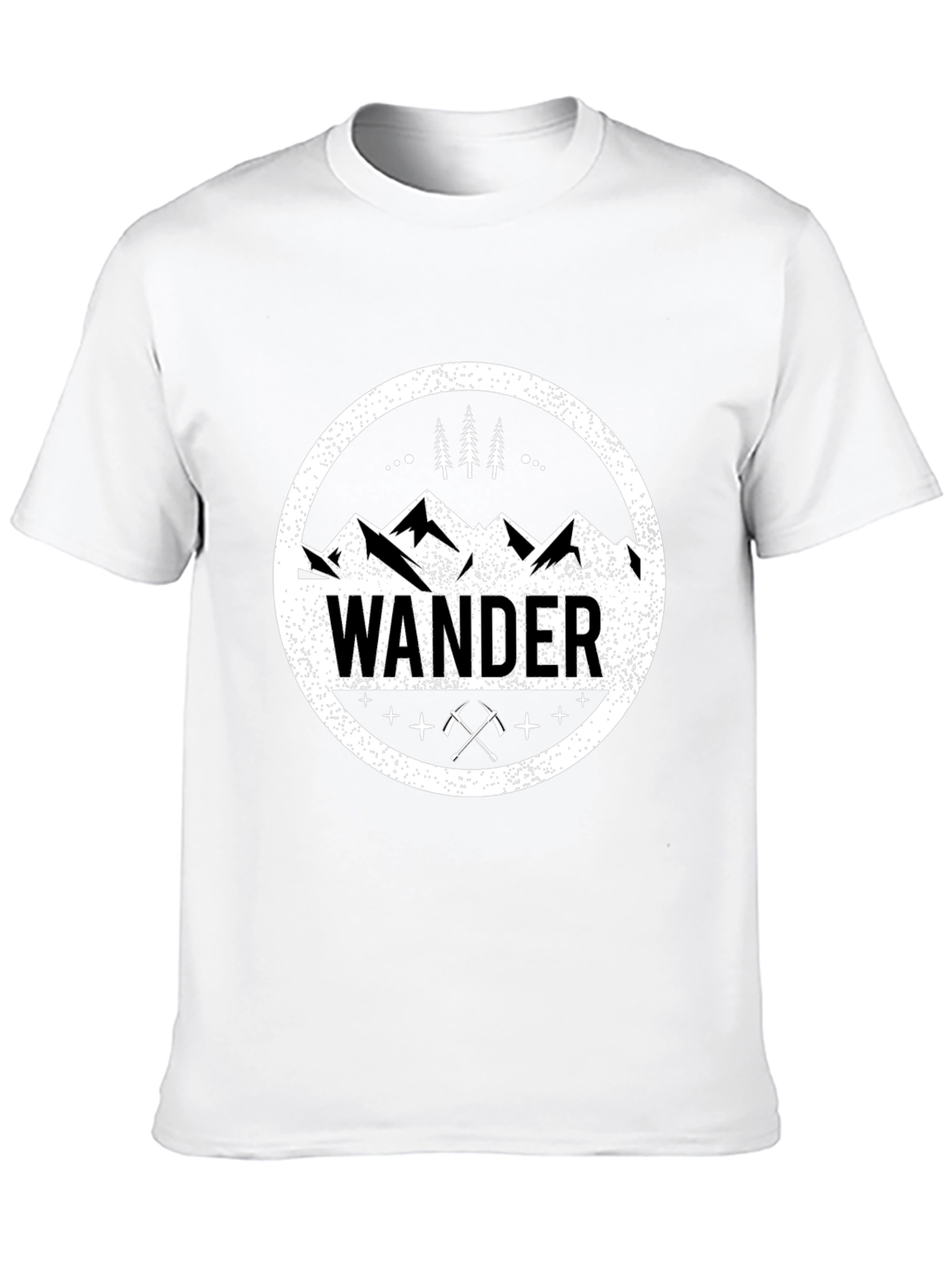 Wanderlust Mountain Graphic Tee - Adventure Ready!