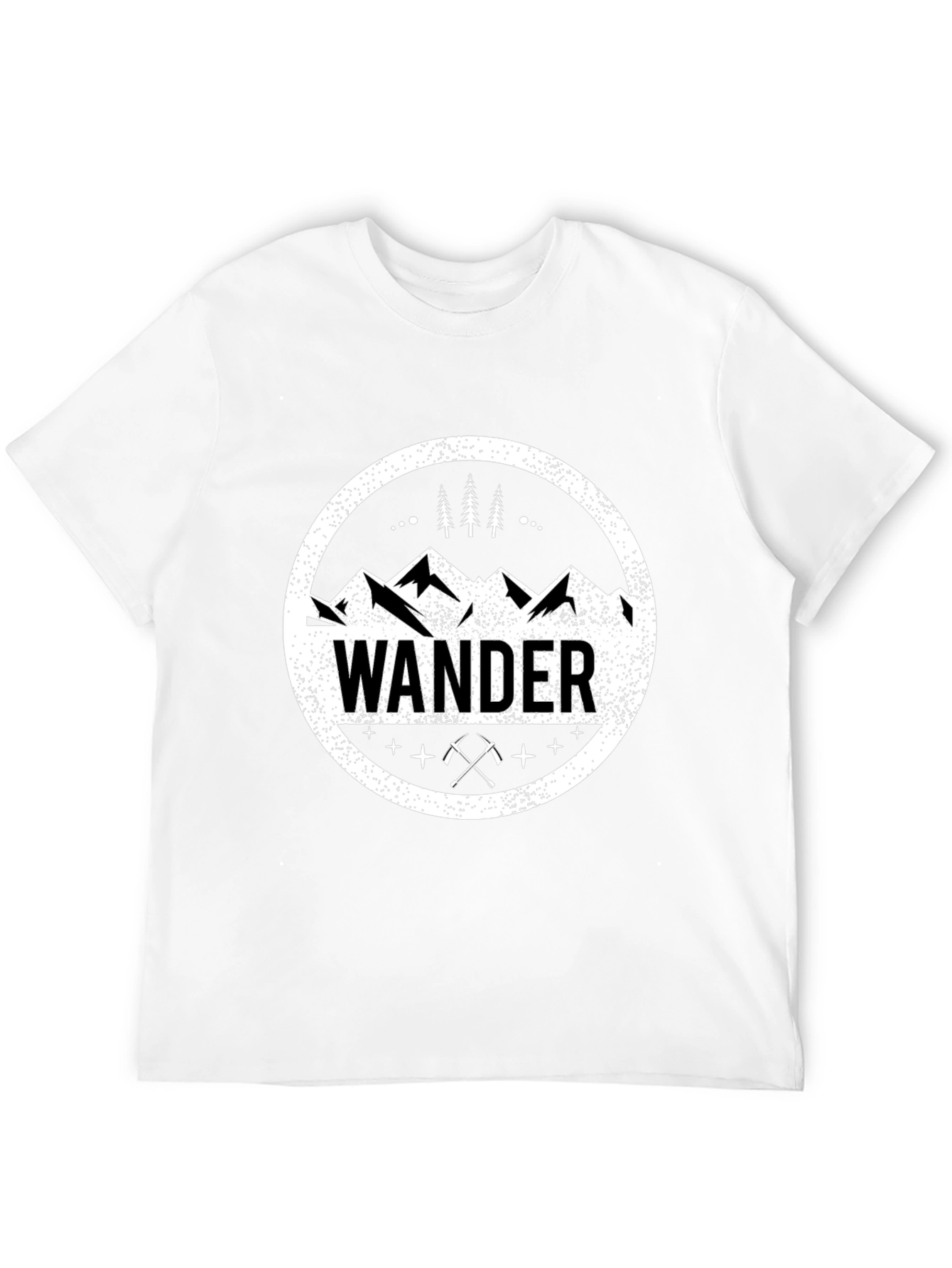Wanderlust Mountain Graphic Tee - Adventure Ready!
