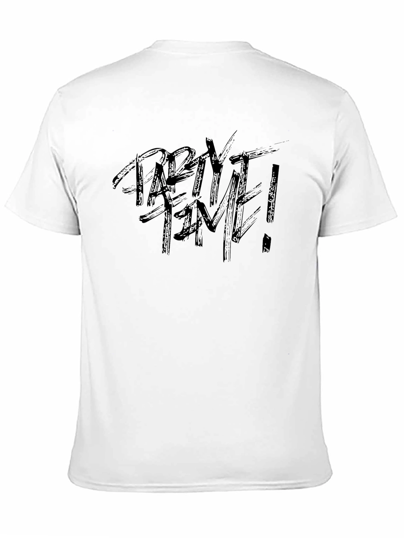 Party Time Black Graphic Tee