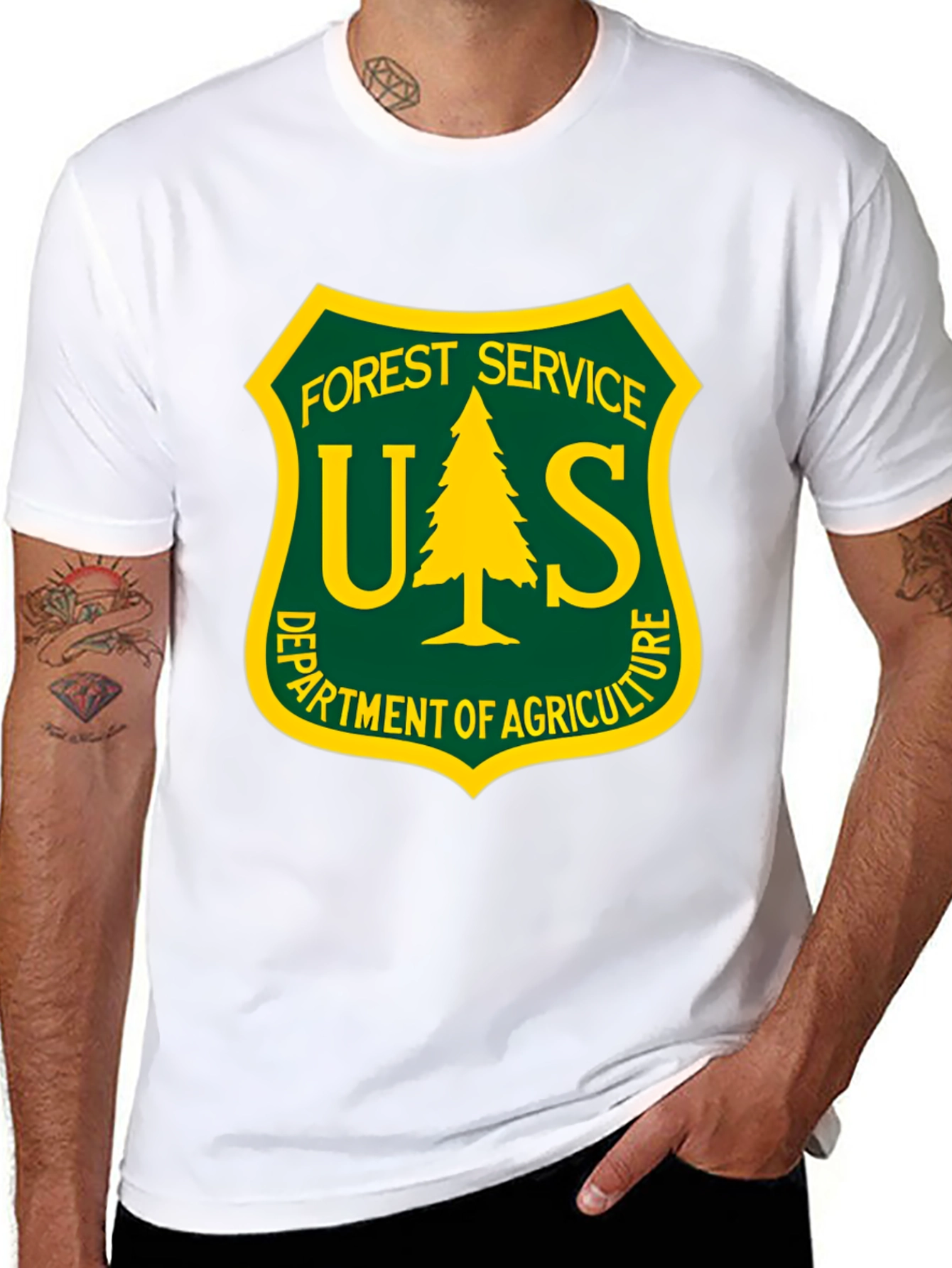 Forest Service Tee - Department of Agriculture Shirt