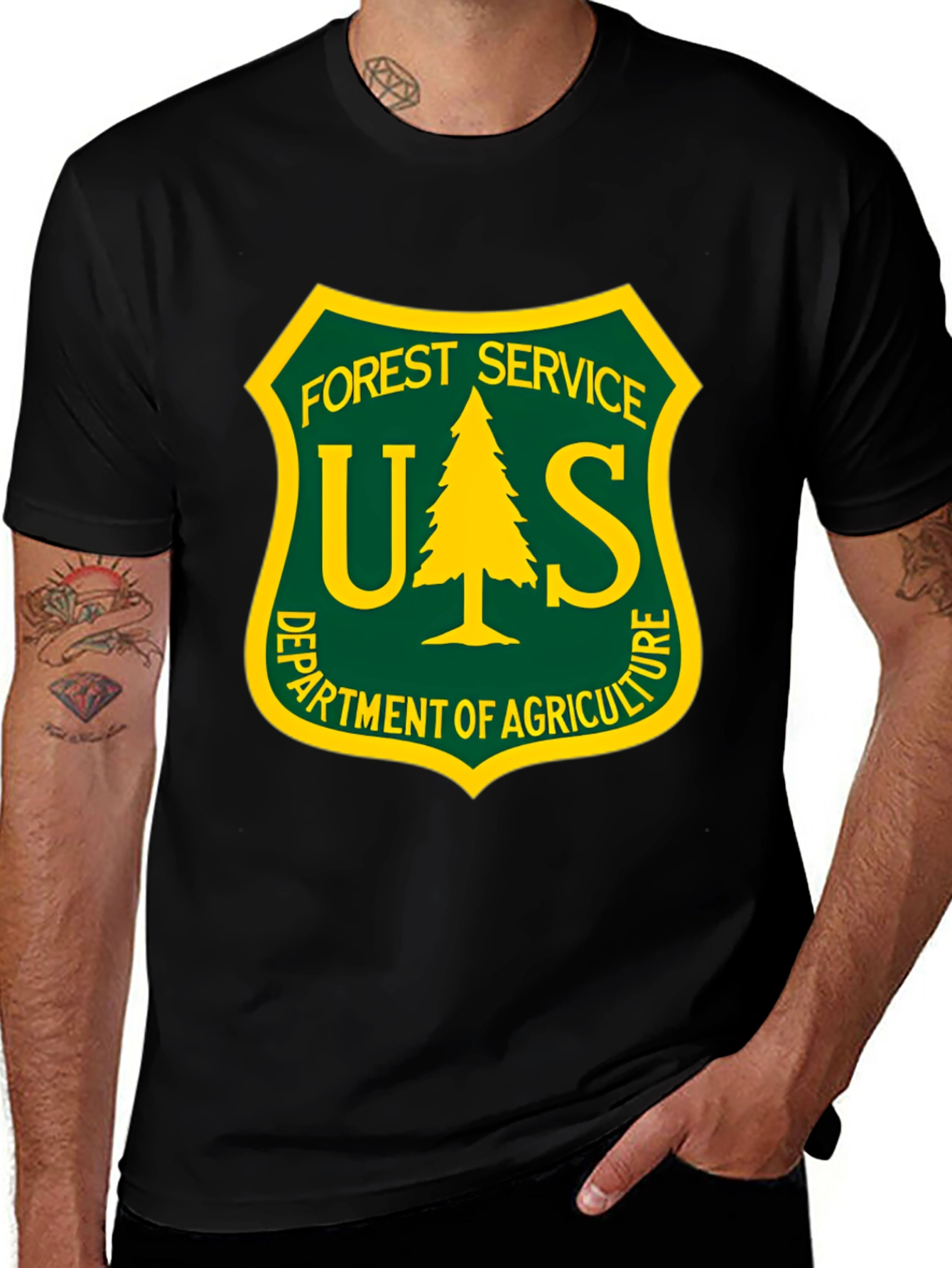 Forest Service Tee - Department of Agriculture Shirt