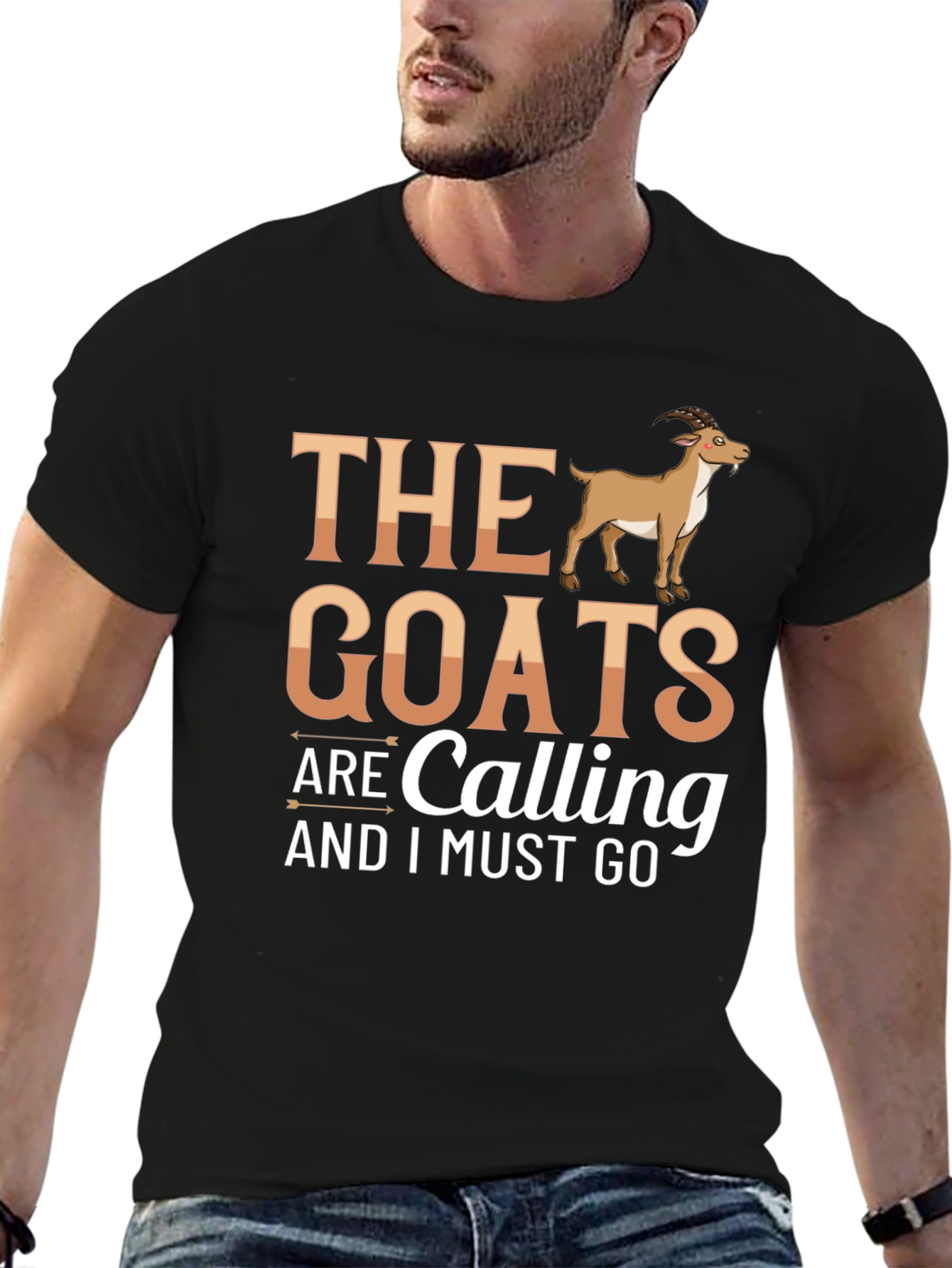 The Goats Are Calling Funny Novelty T-Shirt