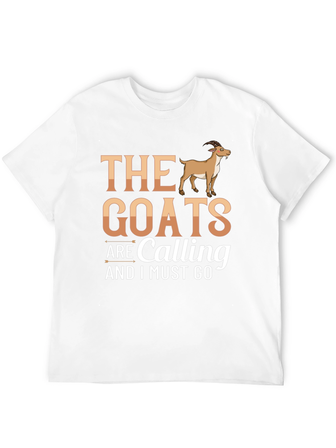 The Goats Are Calling Funny Novelty T-Shirt
