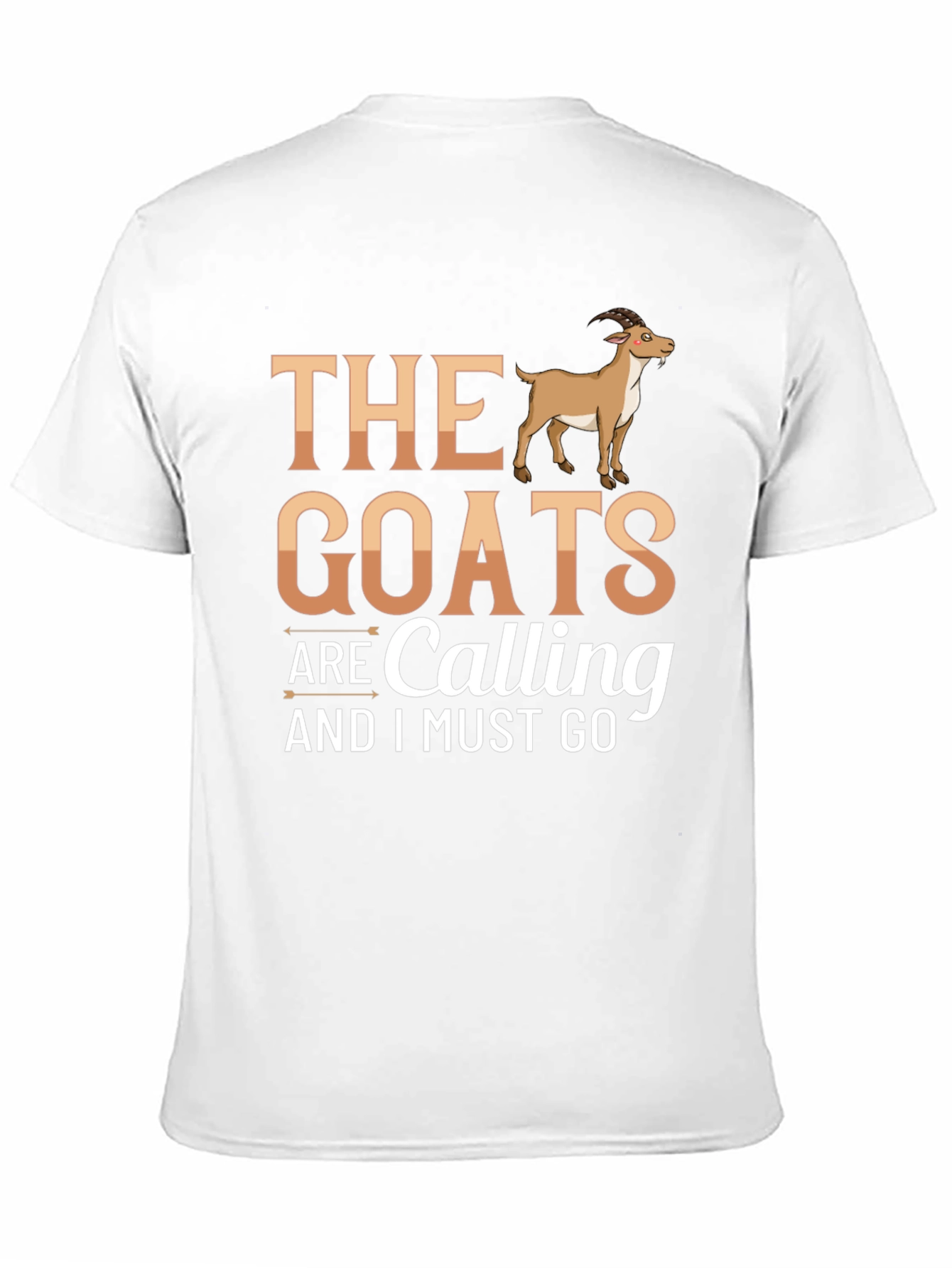 The Goats Are Calling Funny Novelty T-Shirt