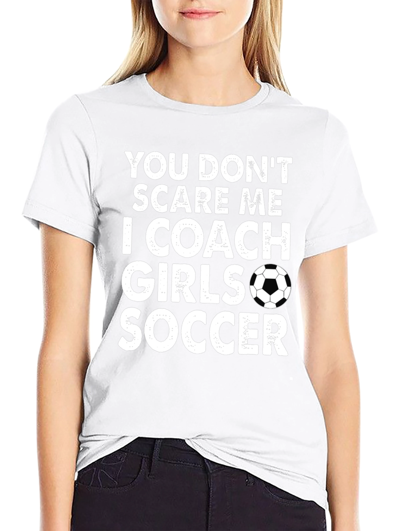 Funny Soccer Coach T-Shirt - Girls Soccer
