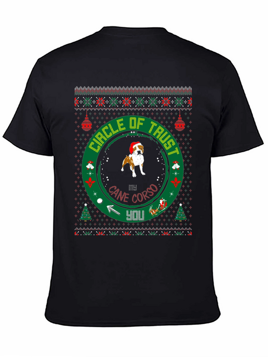 Cane Corso Circle of Trust Christmas T-Shirt