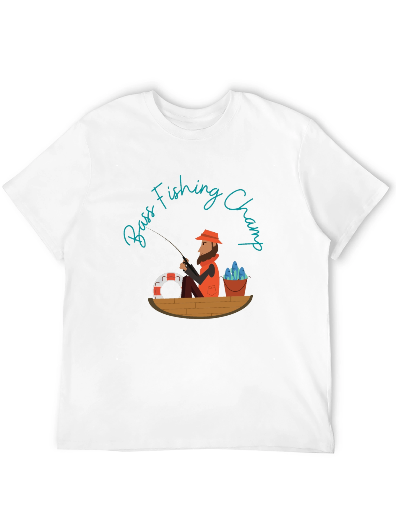 Bass Fishing Champ Graphic Tee