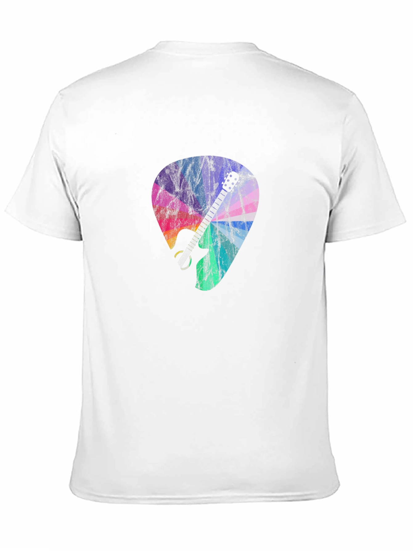 Guitar Pick Graphic Tee - Black T-Shirt