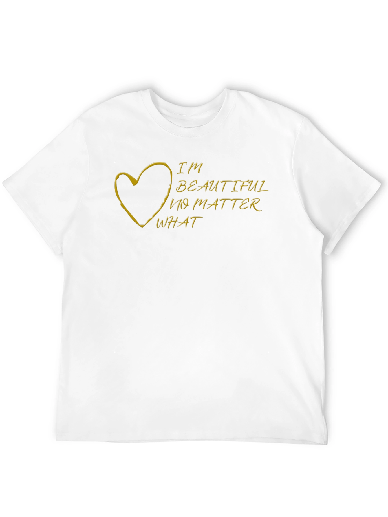 Im Beautiful No Matter What Black T-Shirt