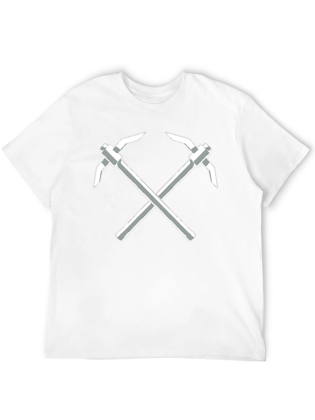 Mining Pickaxe Crossed T-Shirt