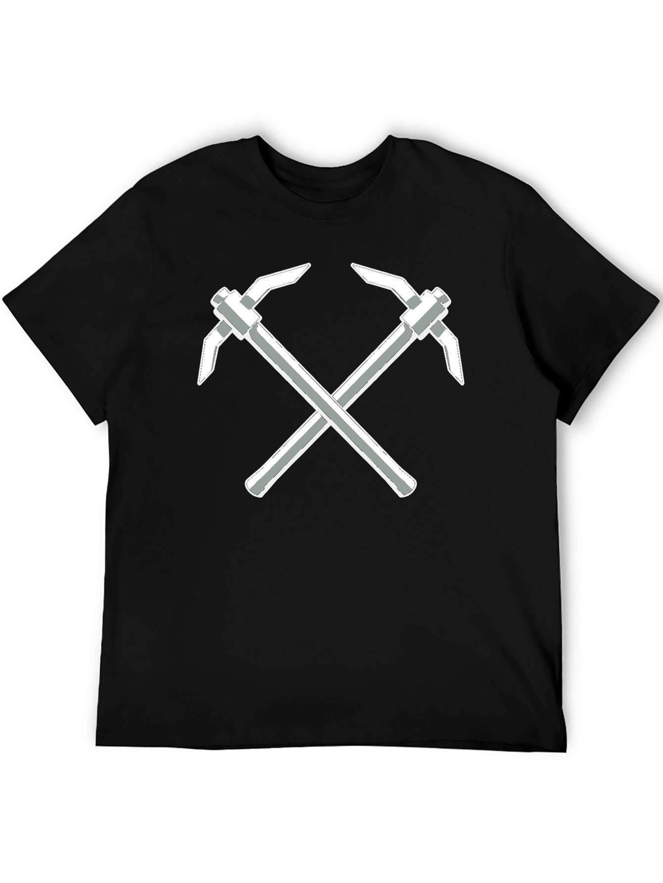 Mining Pickaxe Crossed T-Shirt