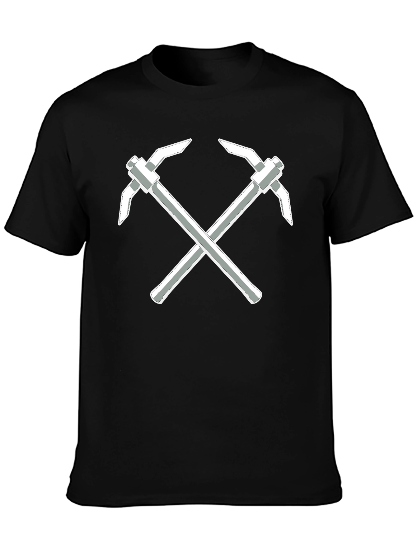 Mining Pickaxe Crossed T-Shirt