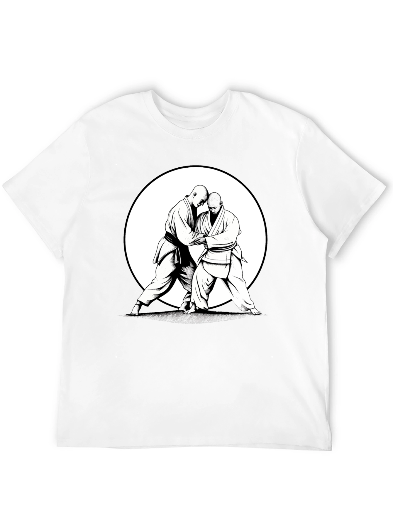 Black Judo T-Shirt: Martial Arts Design