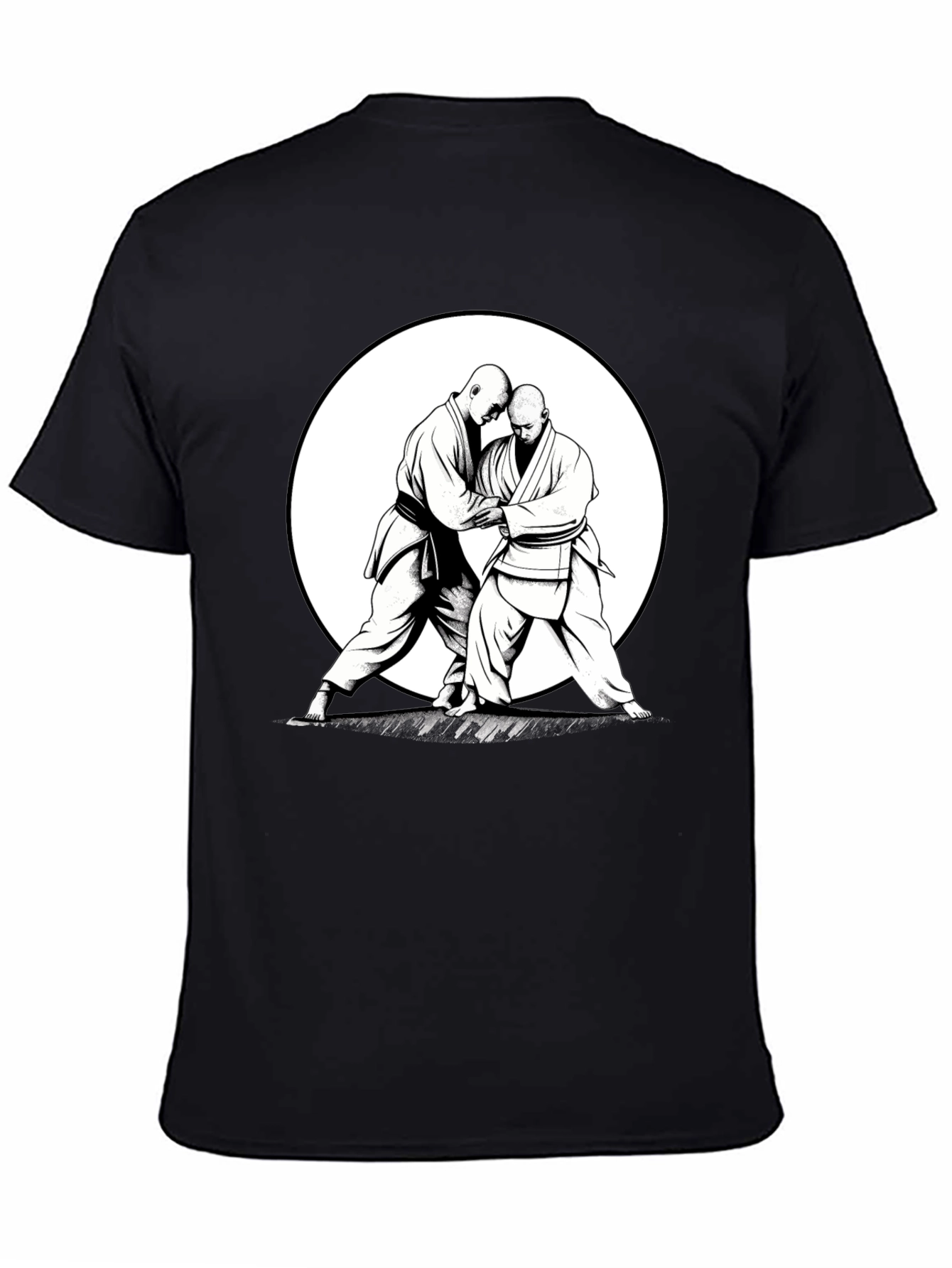 Black Judo T-Shirt: Martial Arts Design