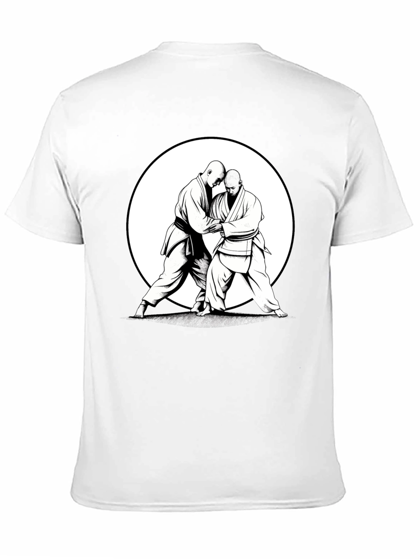 Black Judo T-Shirt: Martial Arts Design