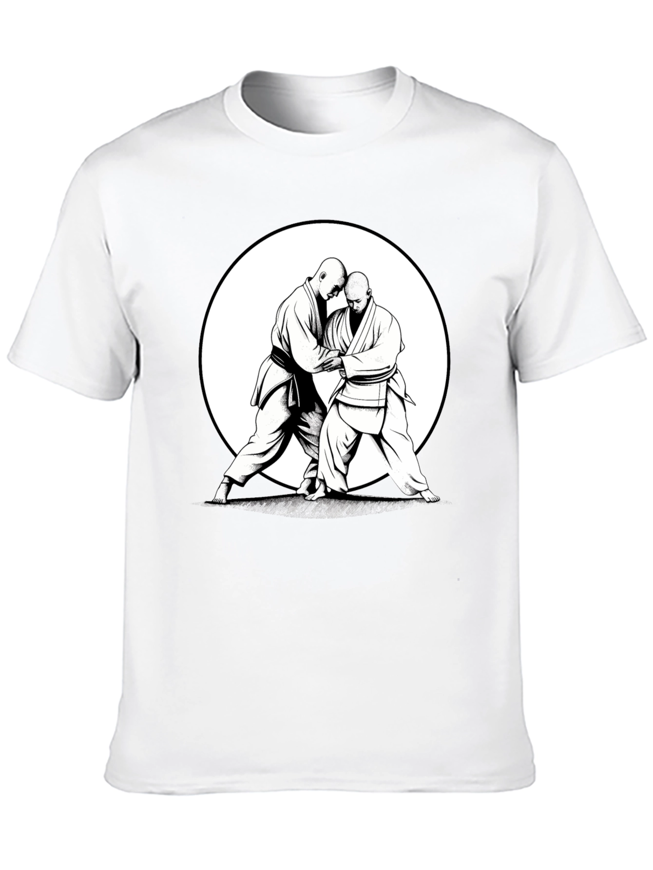Black Judo T-Shirt: Martial Arts Design