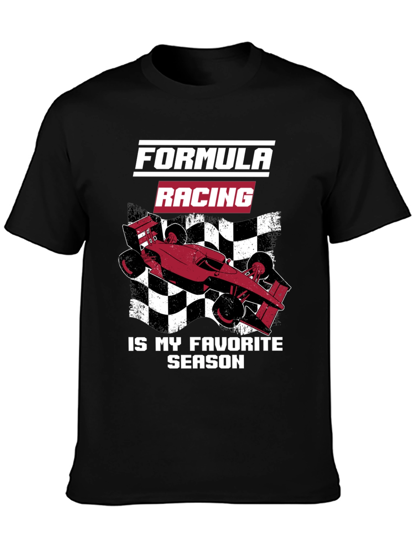 Formula Racing T-Shirt: Favorite Season Tee