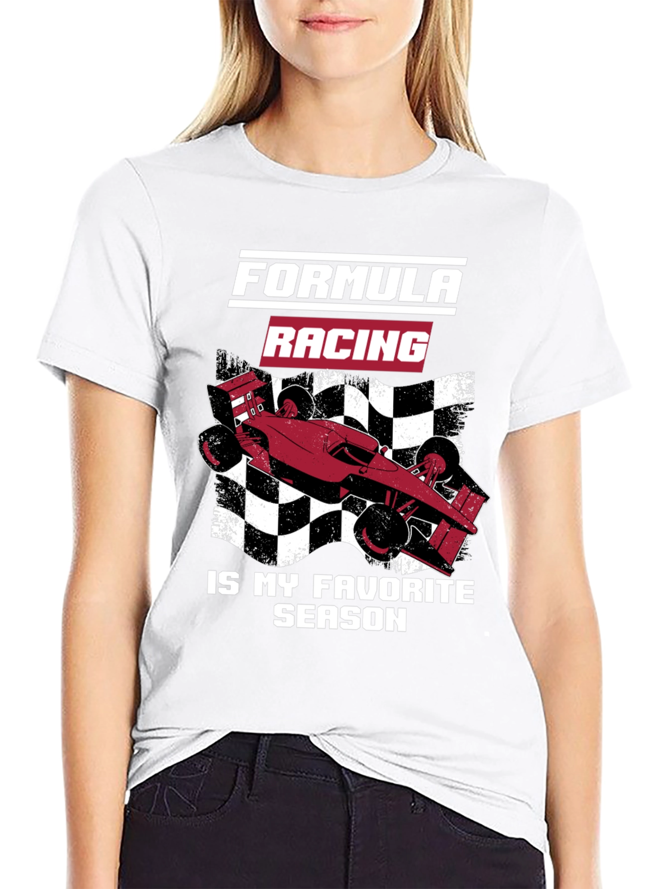 Formula Racing T-Shirt: Favorite Season Tee