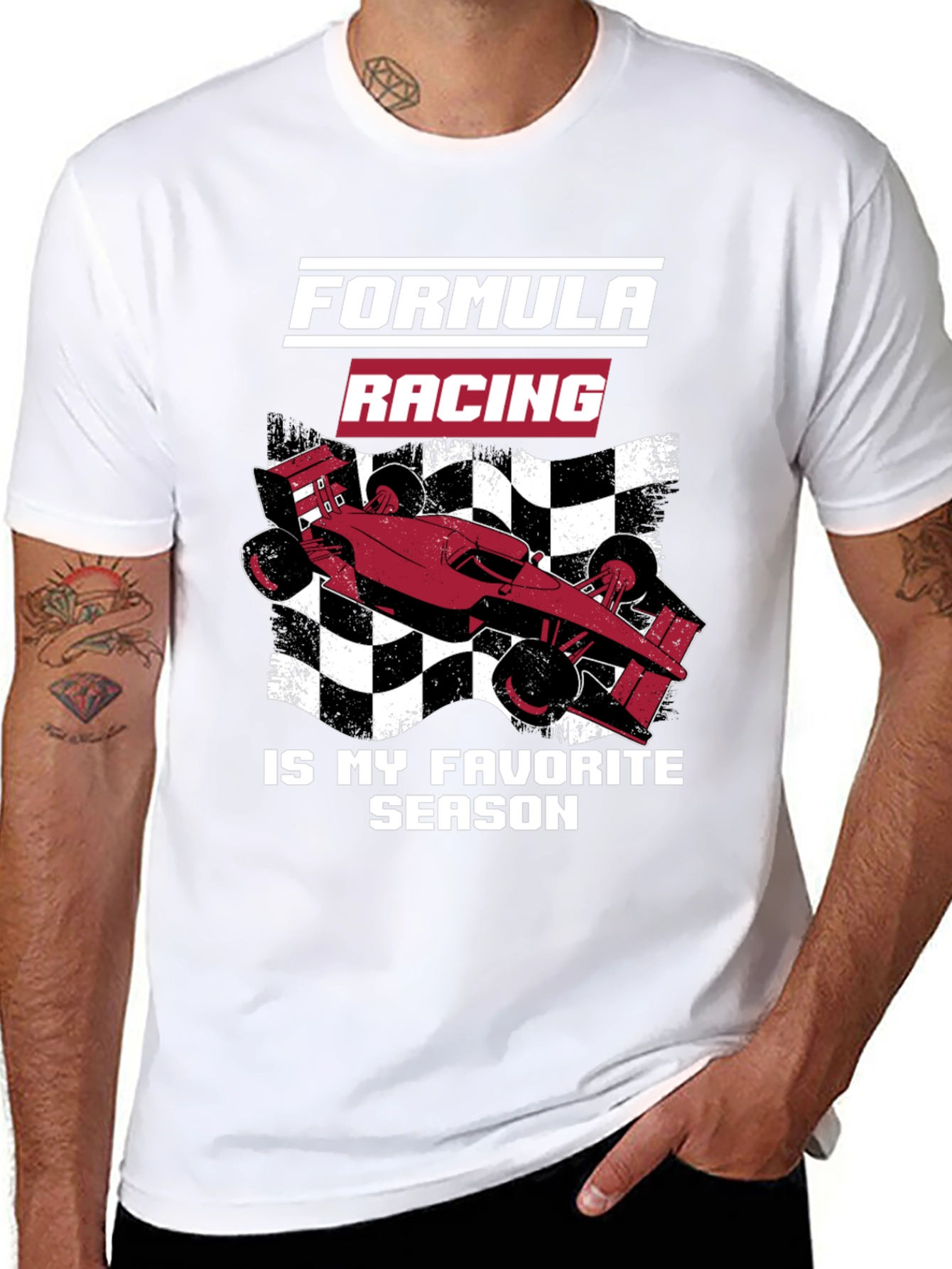 Formula Racing T-Shirt: Favorite Season Tee
