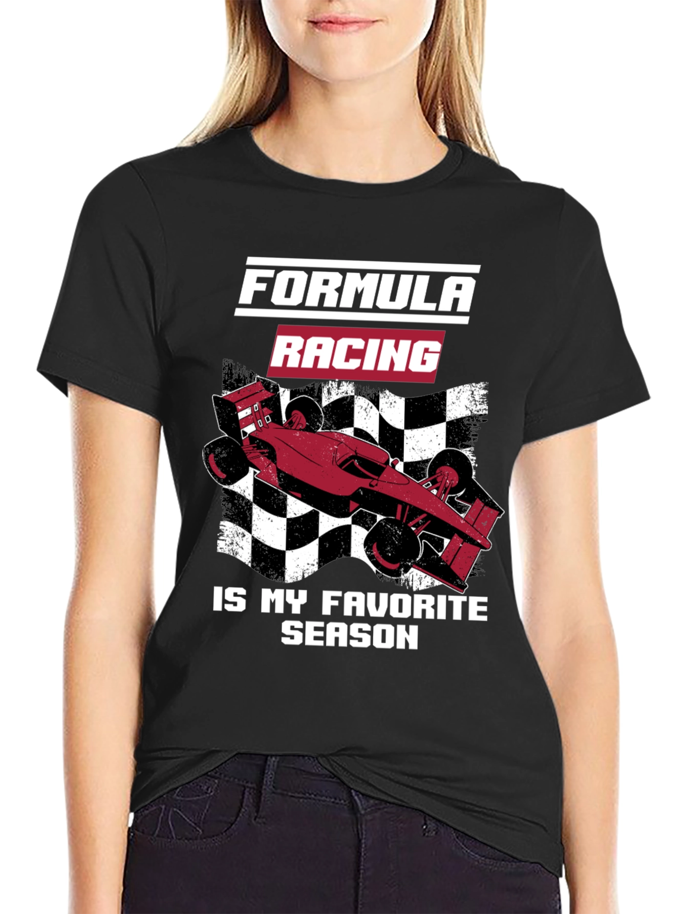 Formula Racing T-Shirt: Favorite Season Tee