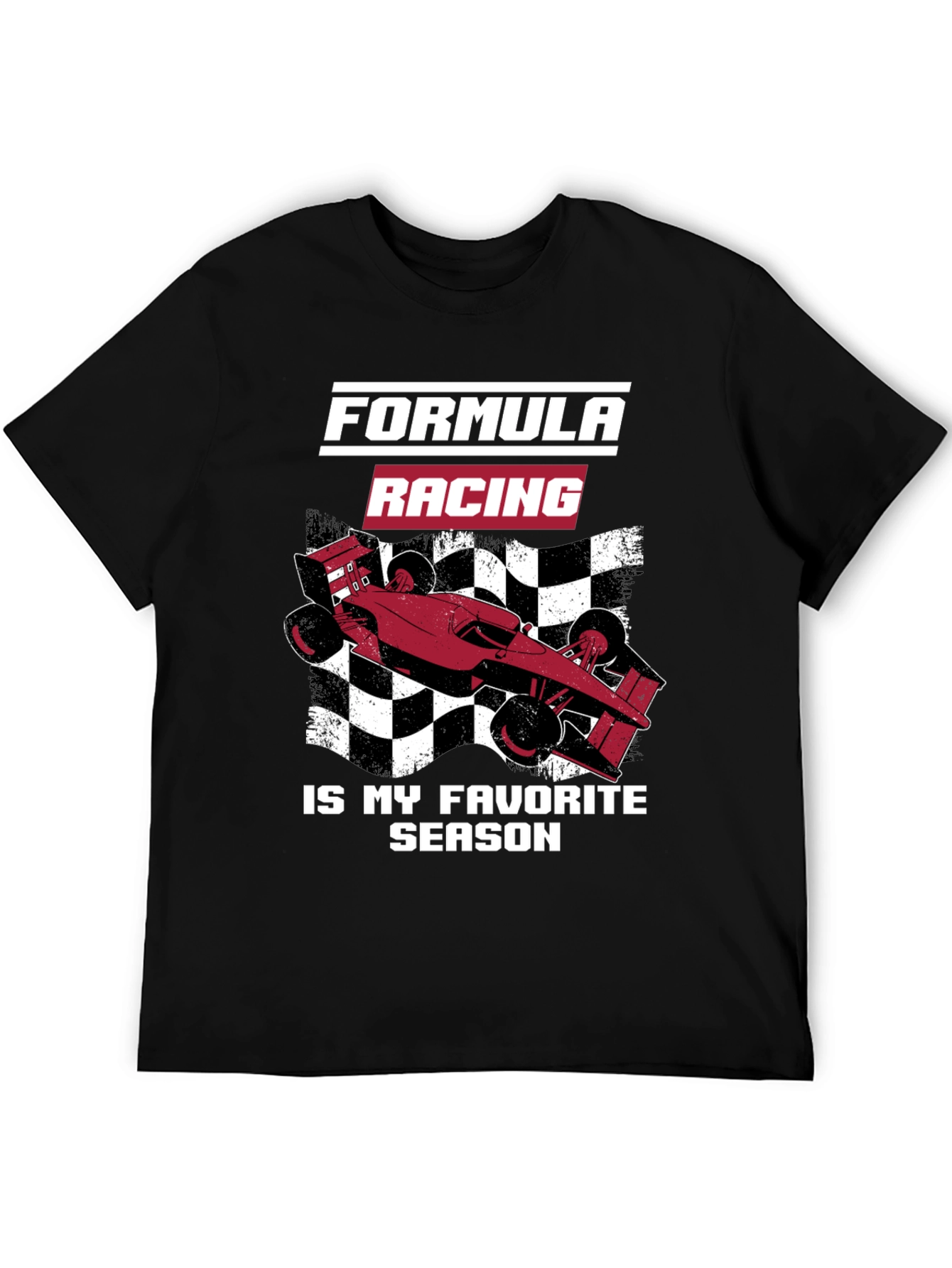 Formula Racing T-Shirt: Favorite Season Tee