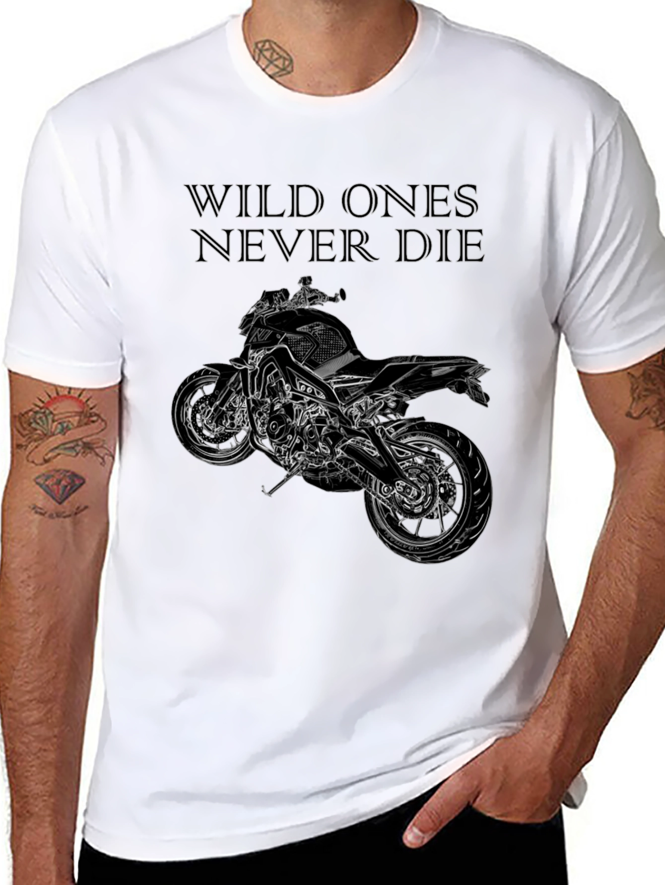 Wild Ones Motorcycle Graphic Tee