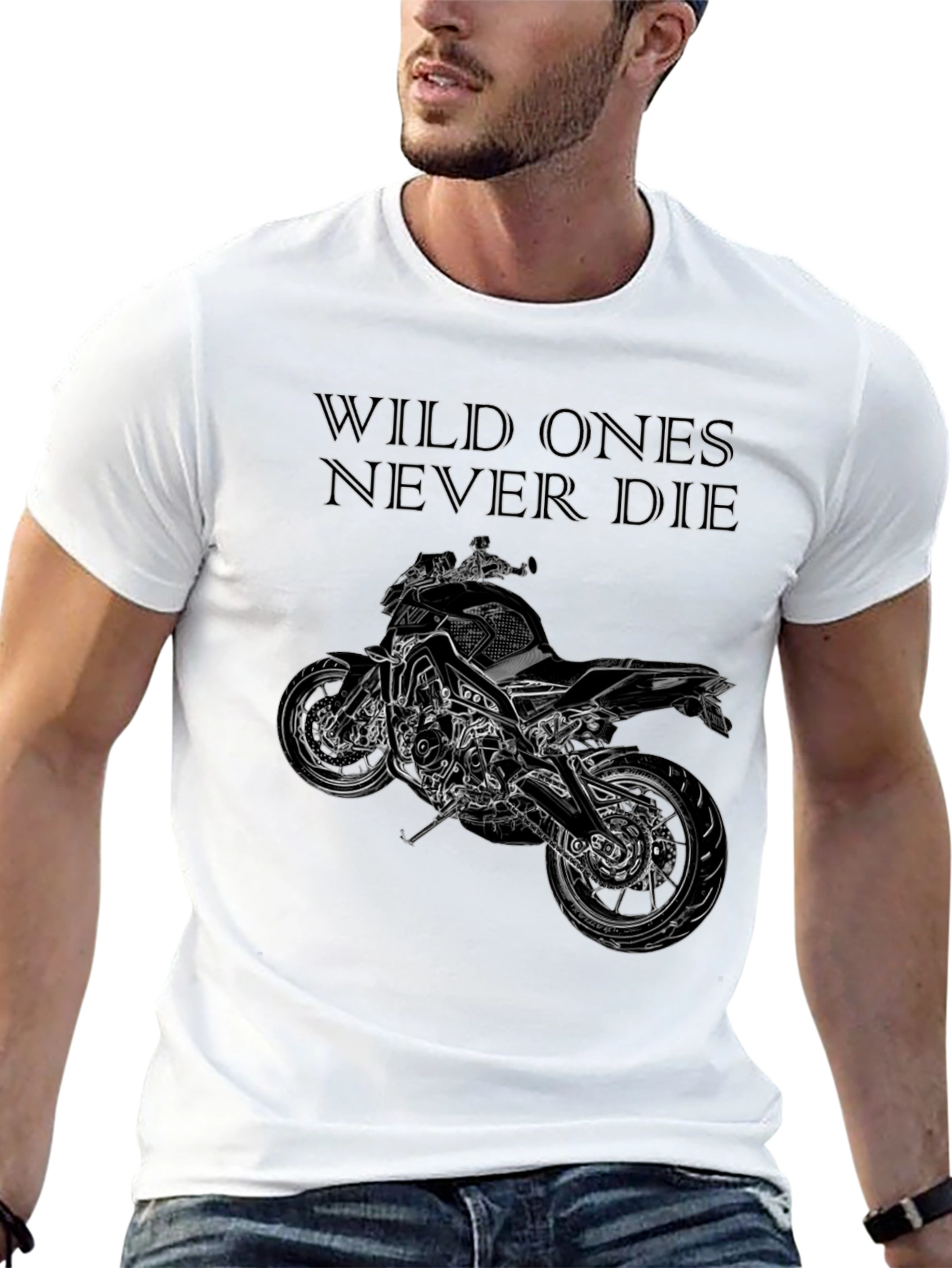 Wild Ones Motorcycle Graphic Tee