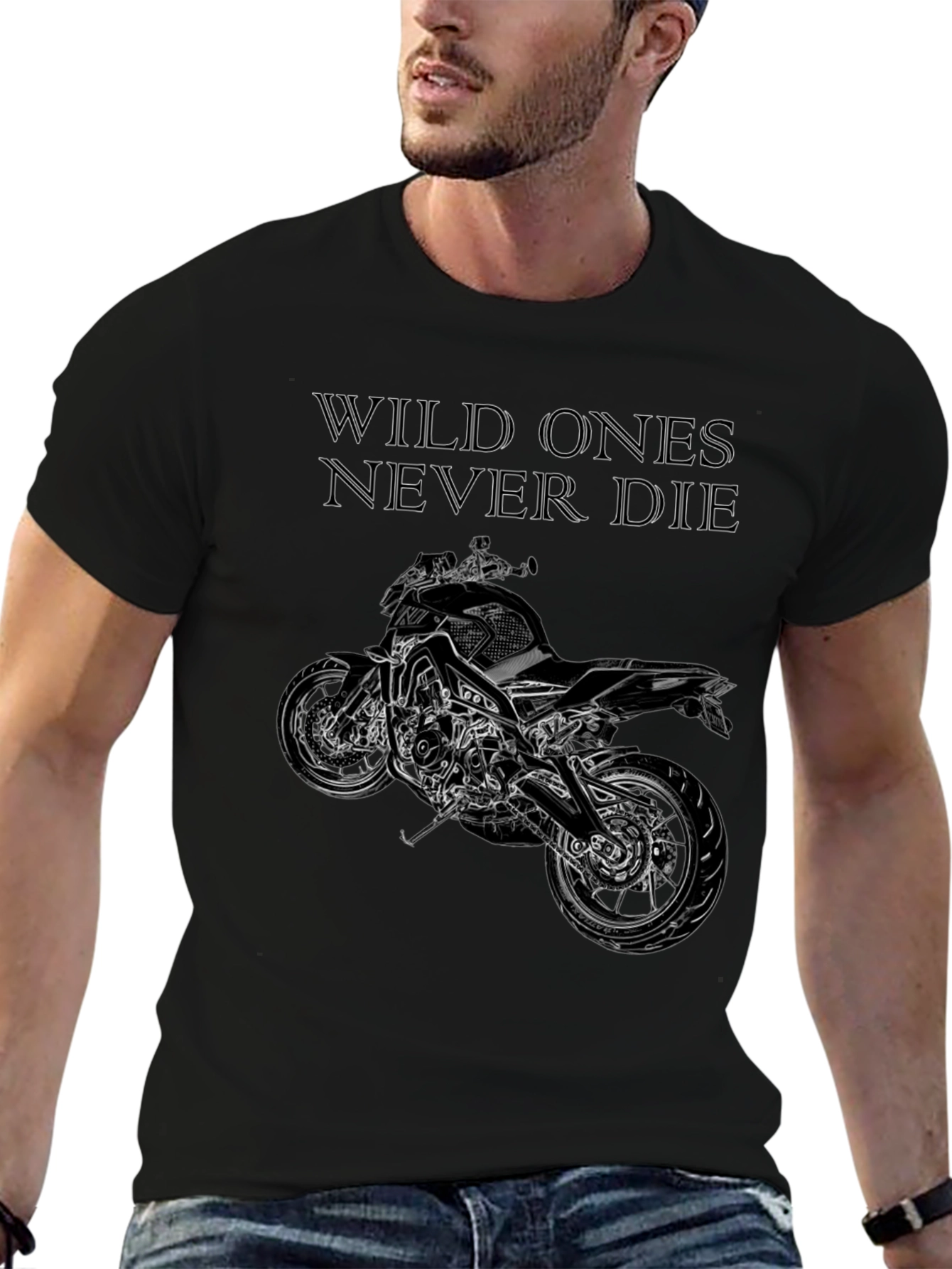 Wild Ones Motorcycle Graphic Tee