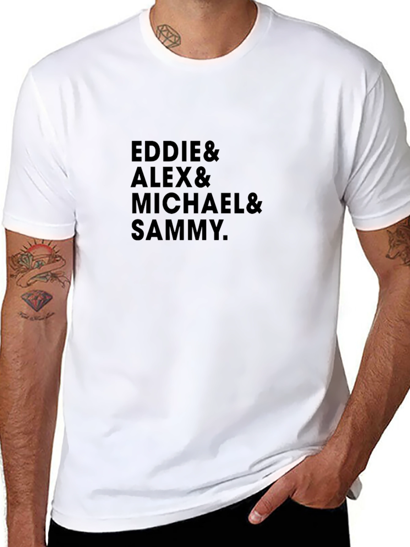 Eddie Alex Michael Sammy T-Shirt