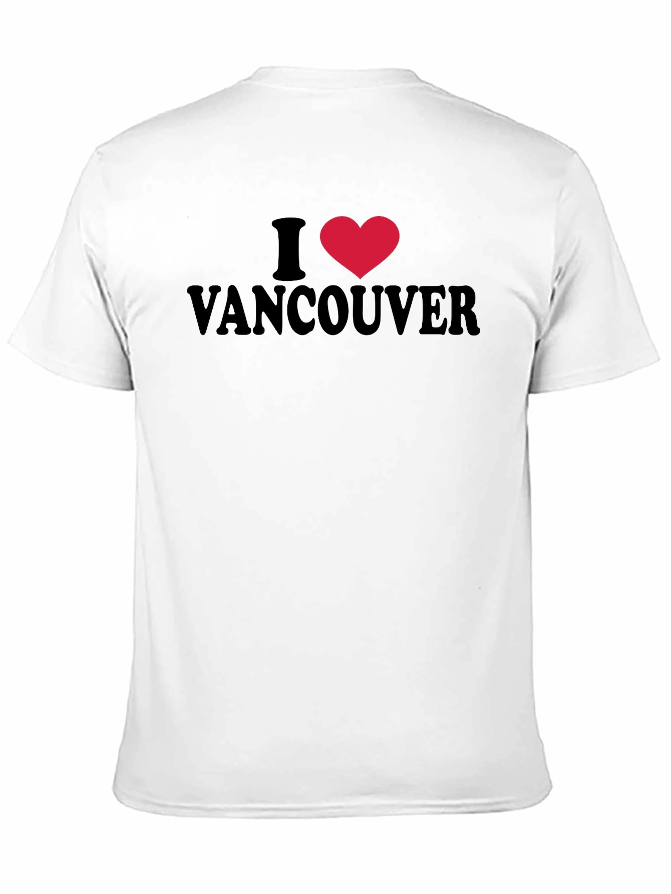 I Heart Vancouver T-Shirt - Black