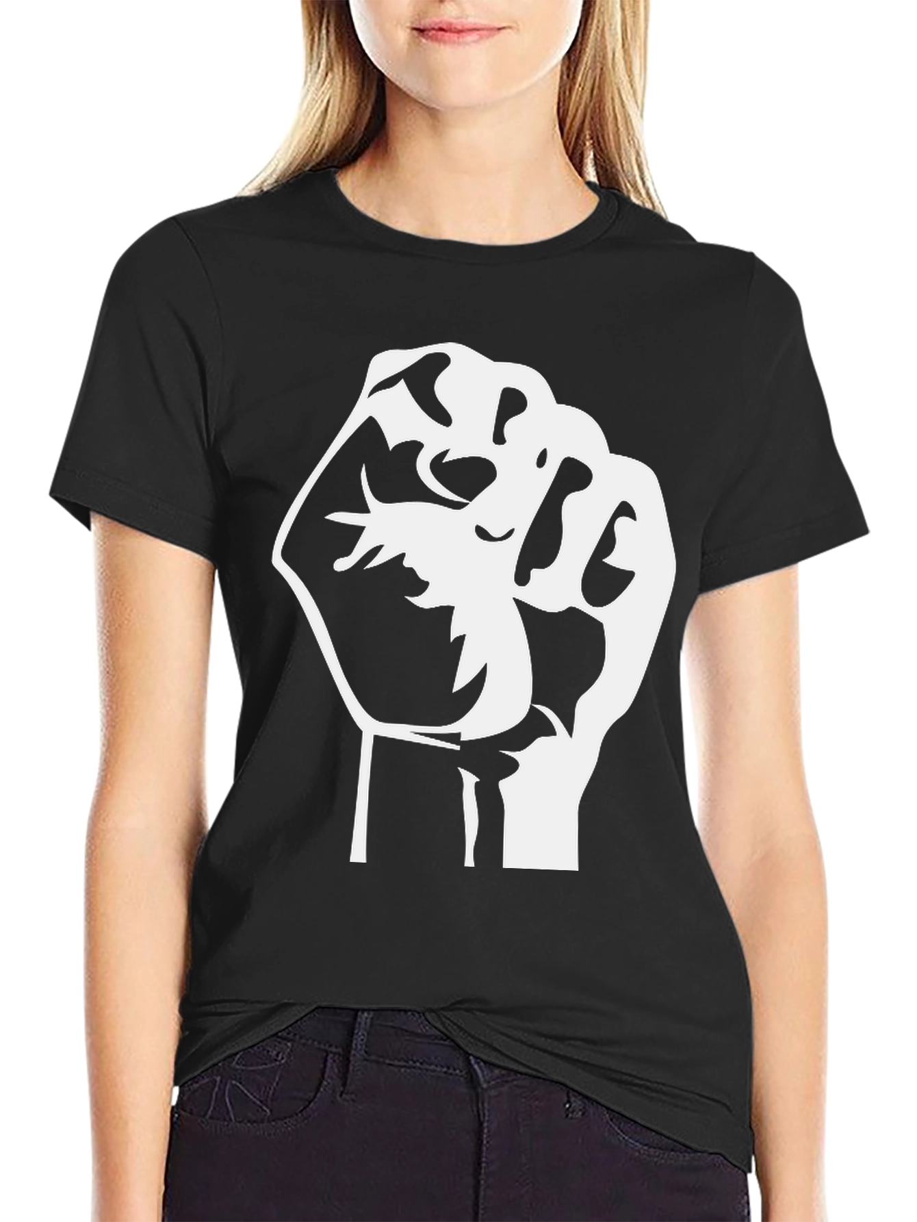 Black Fist Graphic T-Shirt