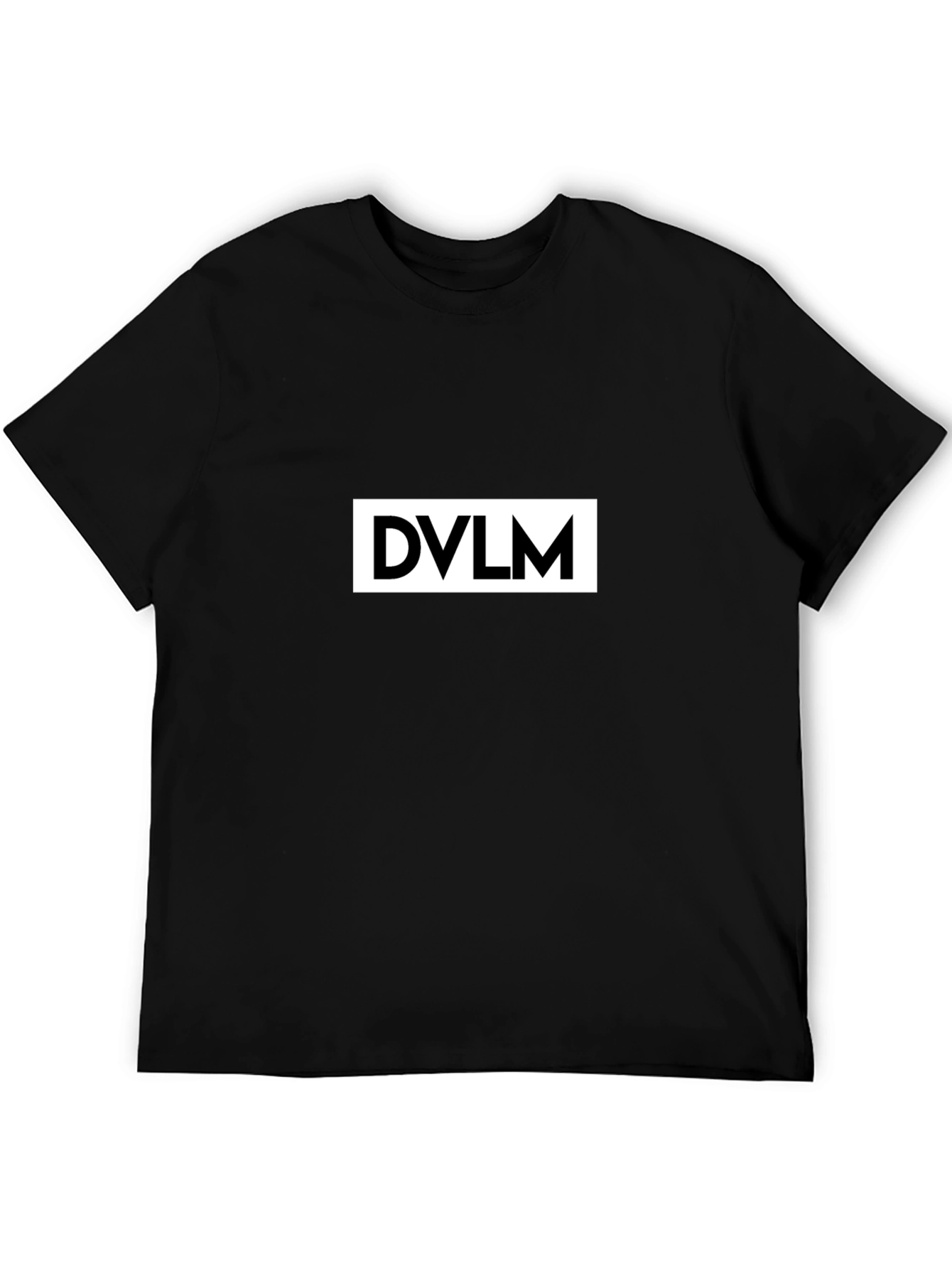 DVLM Graphic T-Shirt - Modern Black Tee