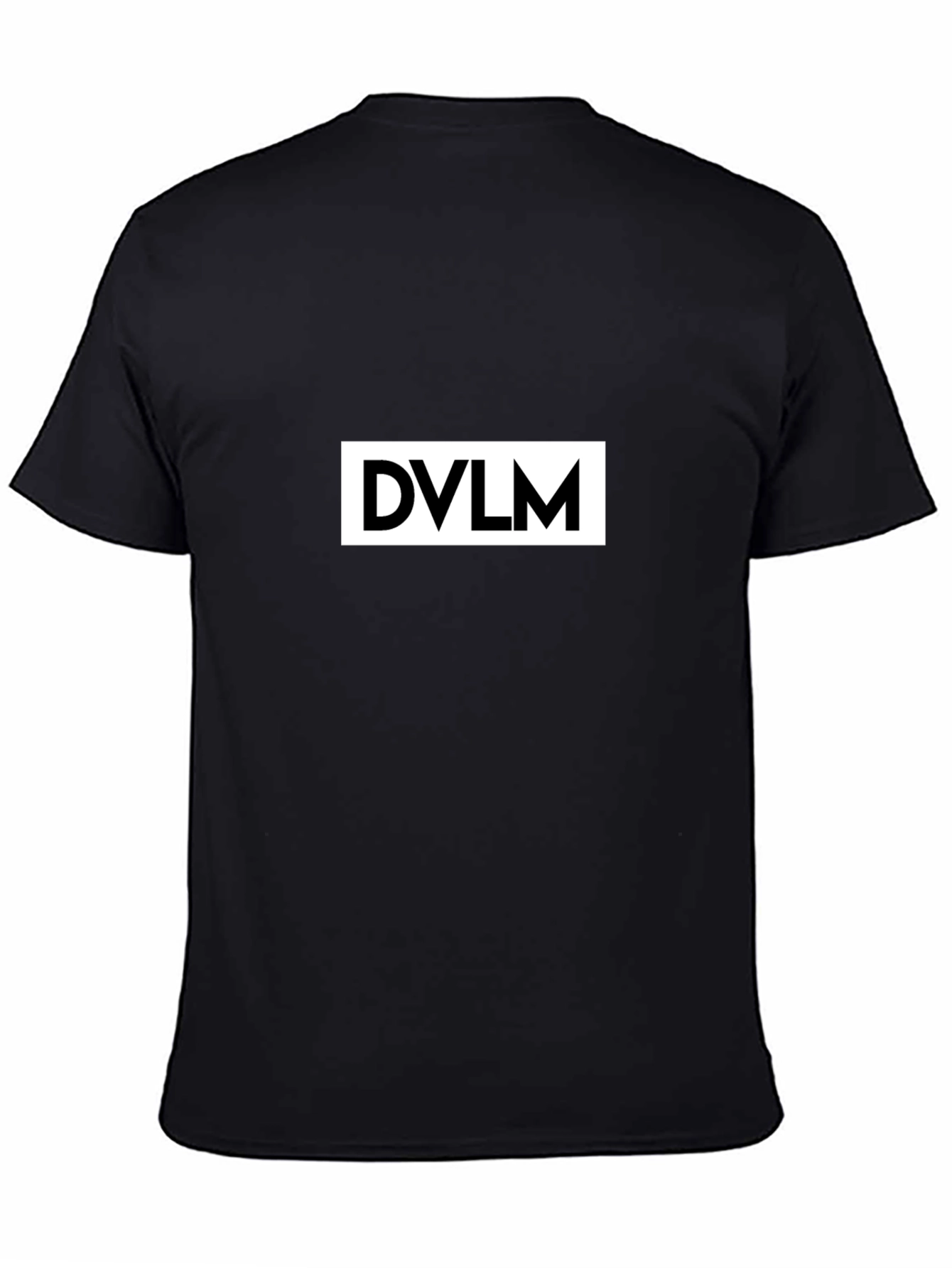 DVLM Graphic T-Shirt - Modern Black Tee