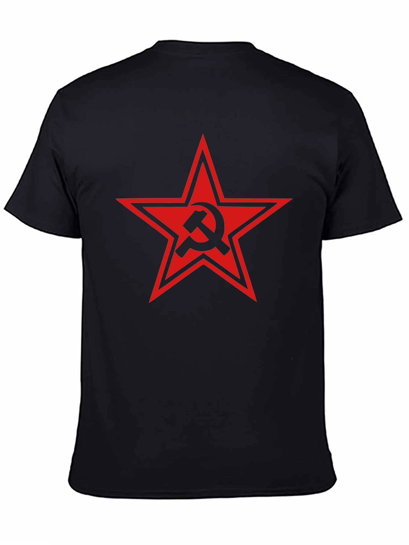 Hammer and Sickle Red Star Graphic Tee