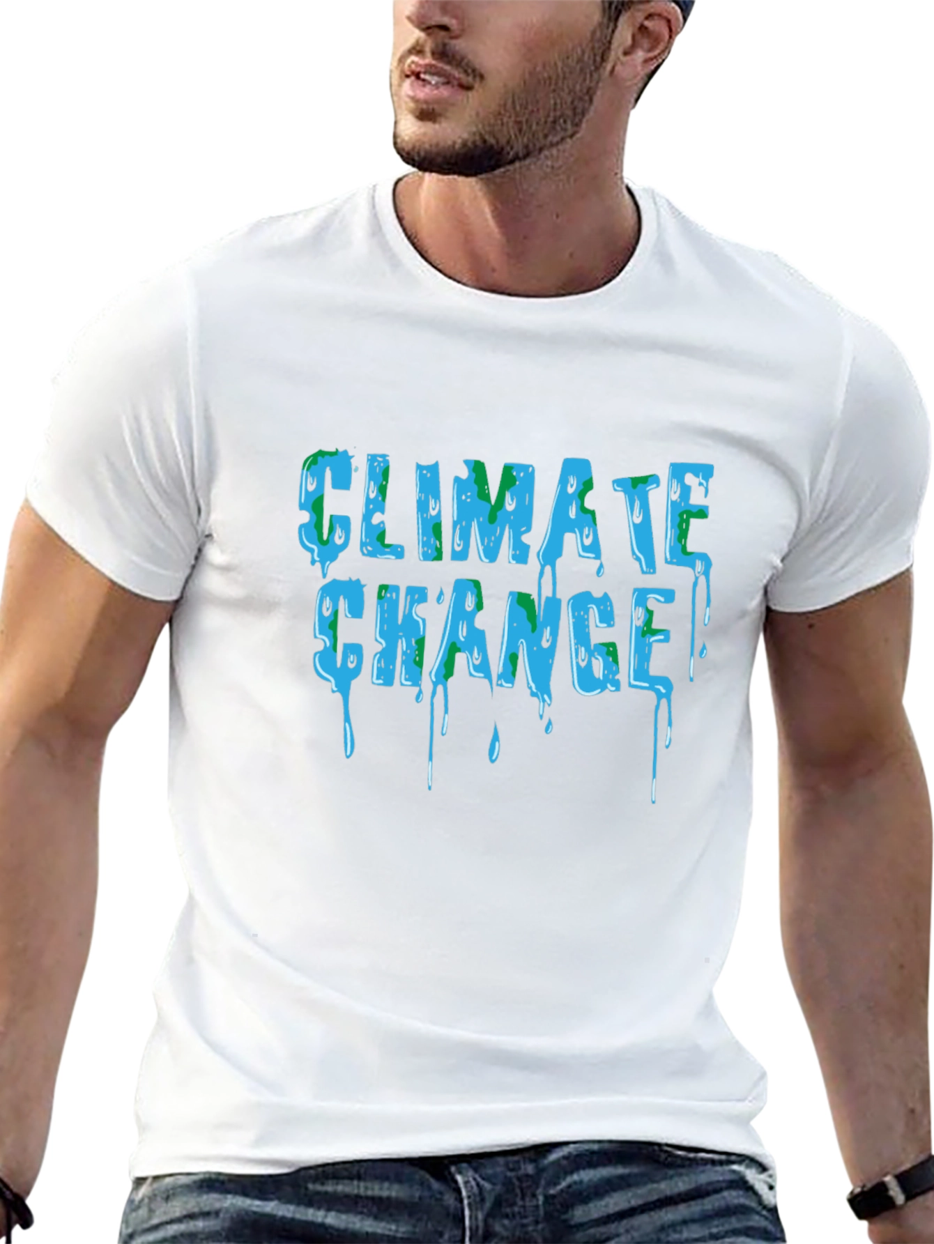 Climate Change Graphic Tee - Eco-Conscious Design