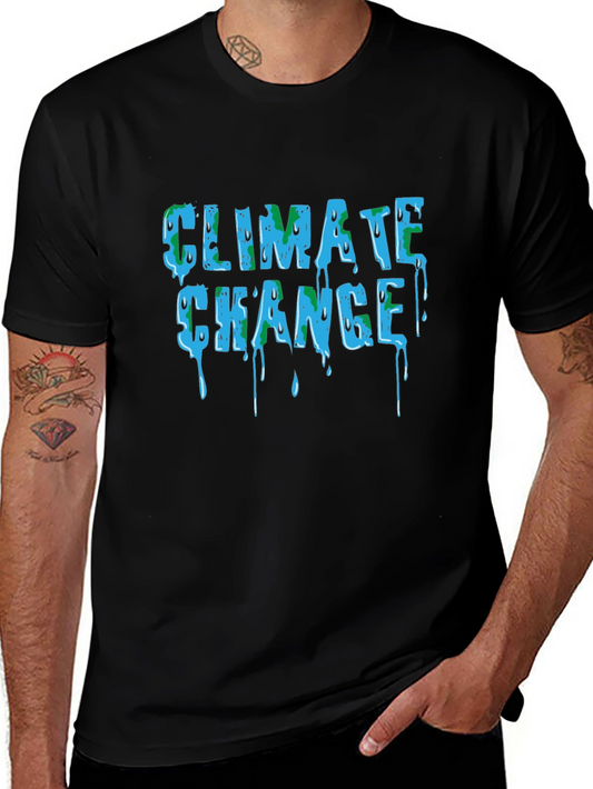 Climate Change Graphic Tee - Eco-Conscious Design